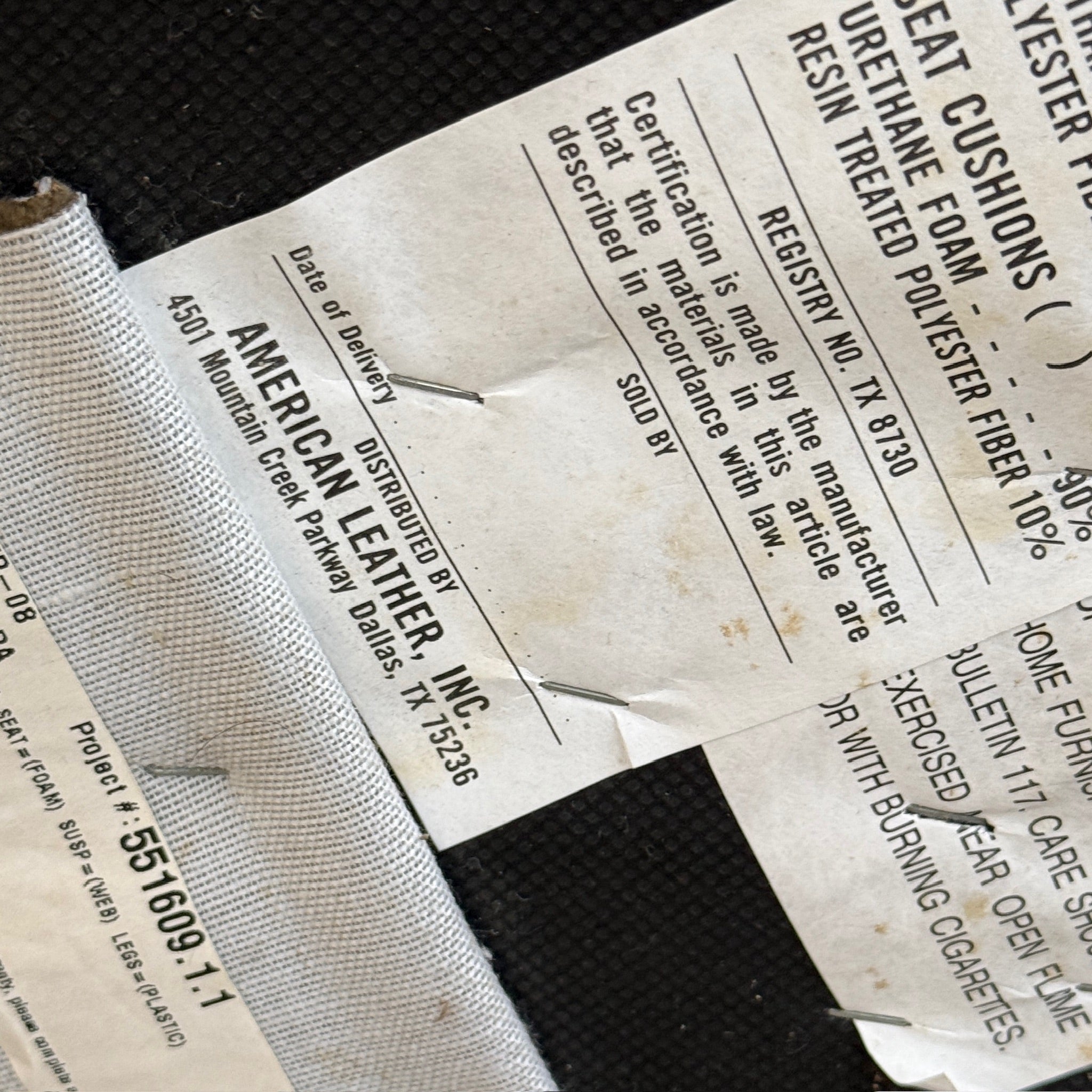 Zoe Sofa by Vladimir Kagan for American Leather