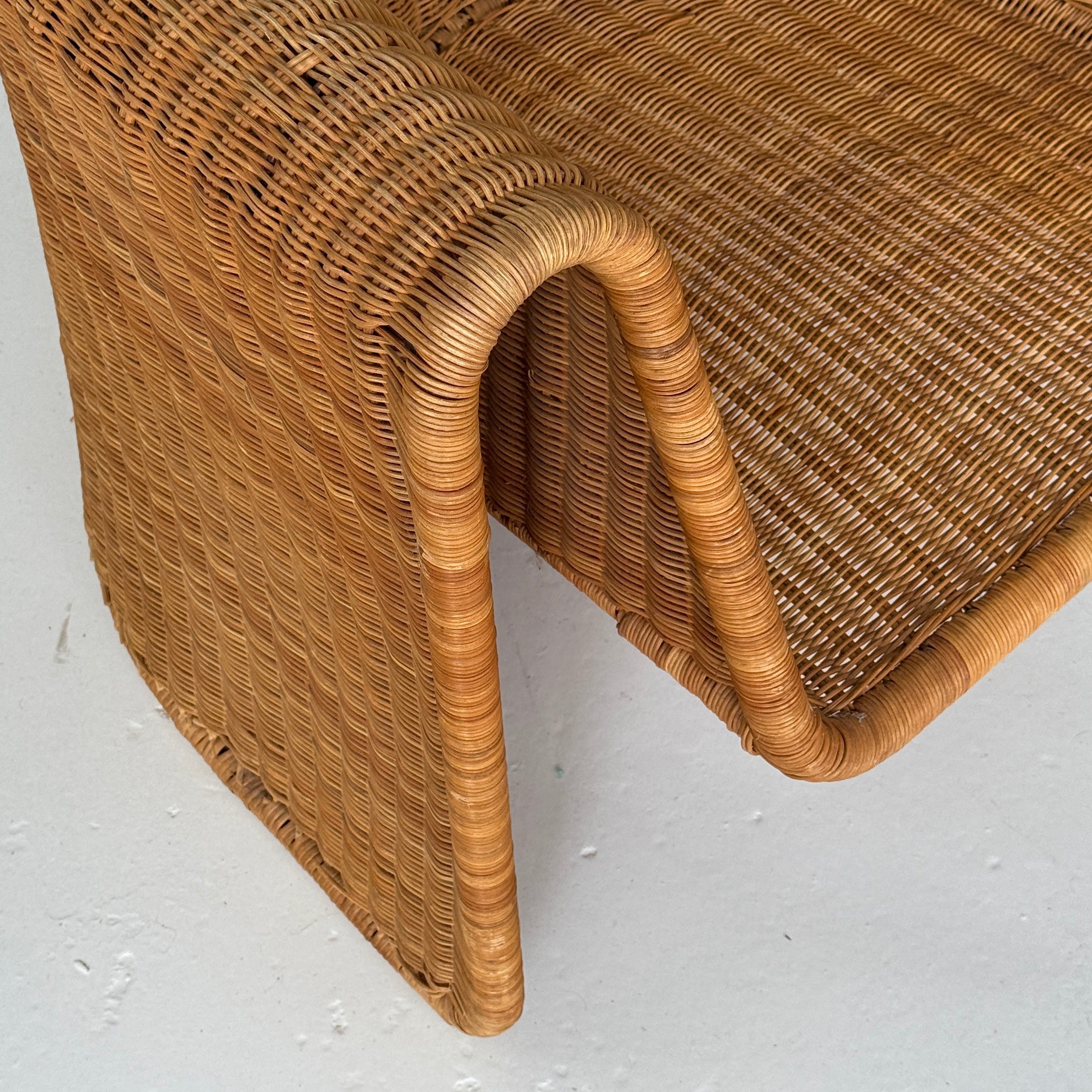 Rattan Lounge Chair by Eero Aarnio