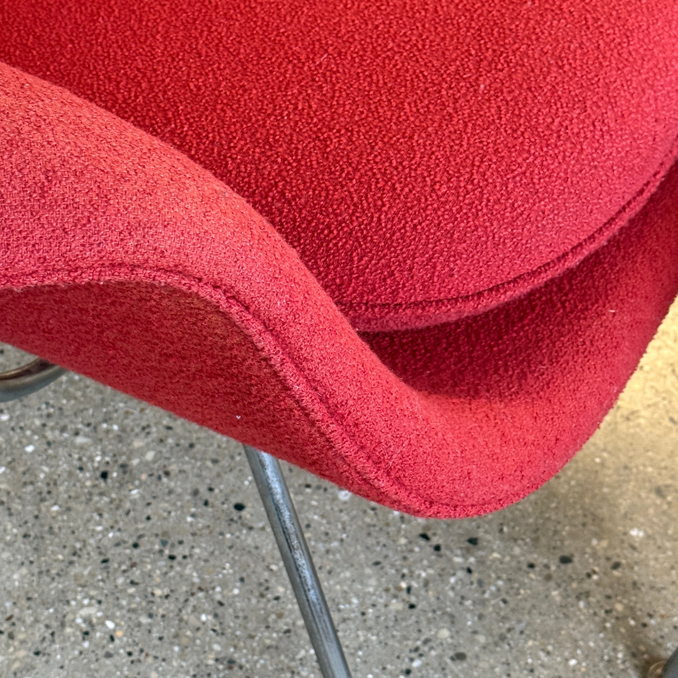 Womb Chair + Ottoman by Eero Saarinen for Knoll