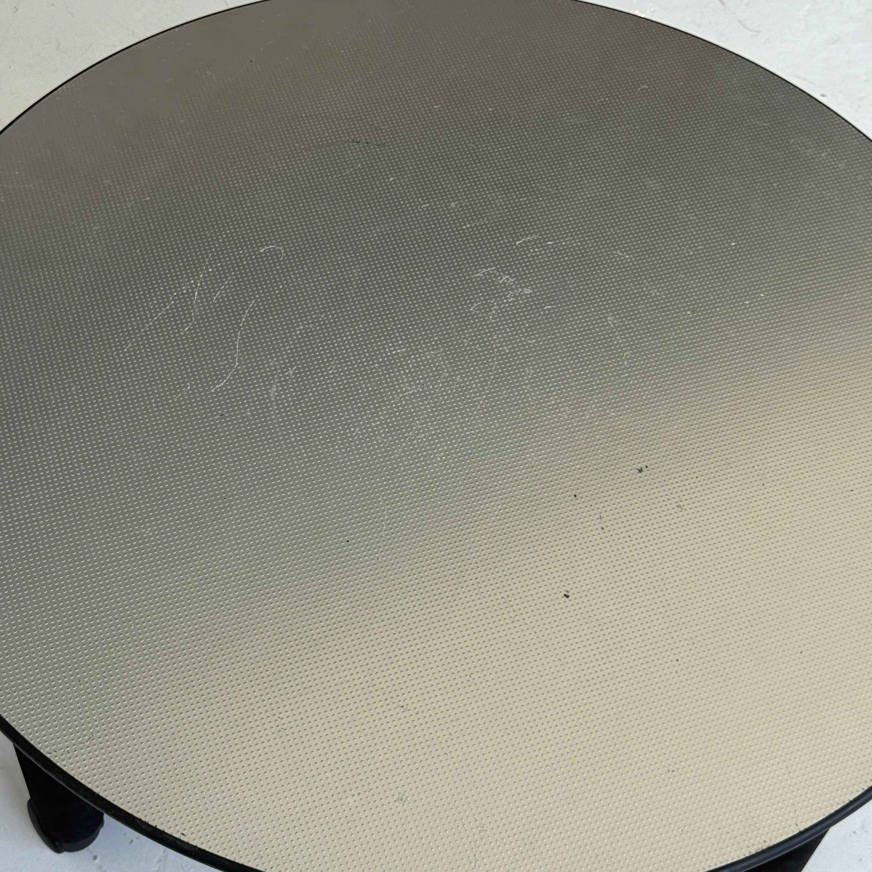 Circular Foil Coffee Table by Brian Kane for Knoll