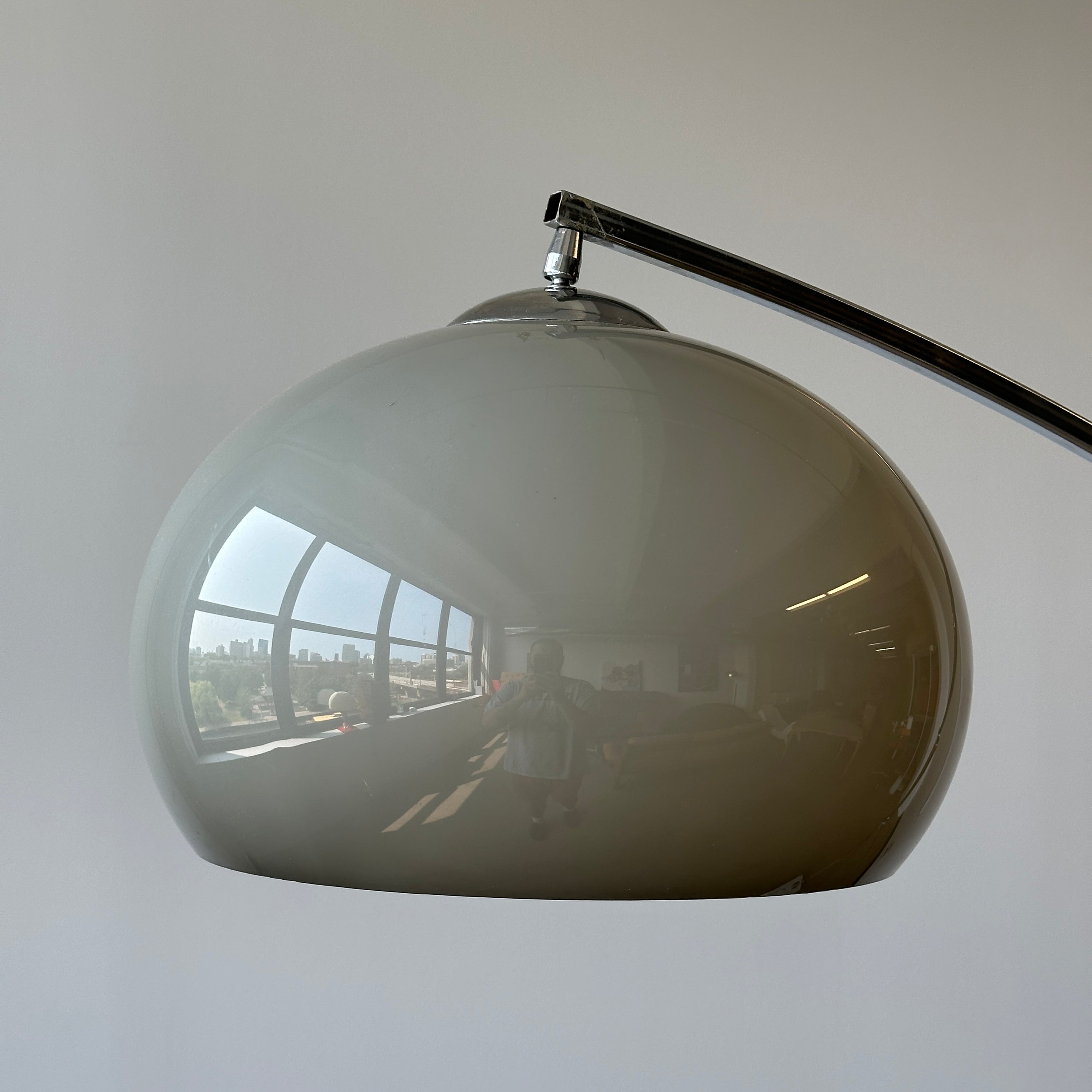 Vintage Marble Extendable Arc Lamp