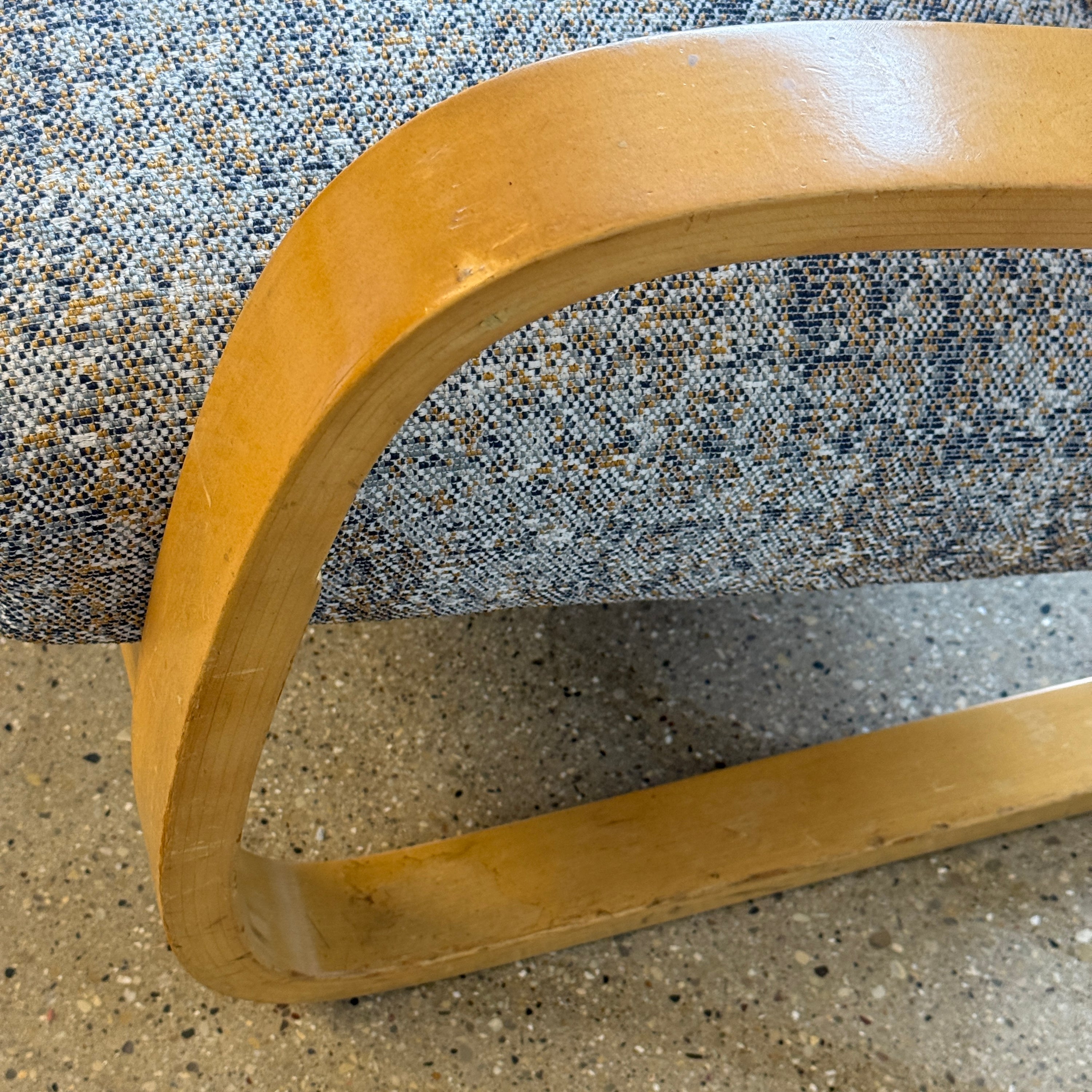 Model 401 + 402 Bentwood Lounge Chairs by Alvar Aalto for Artek