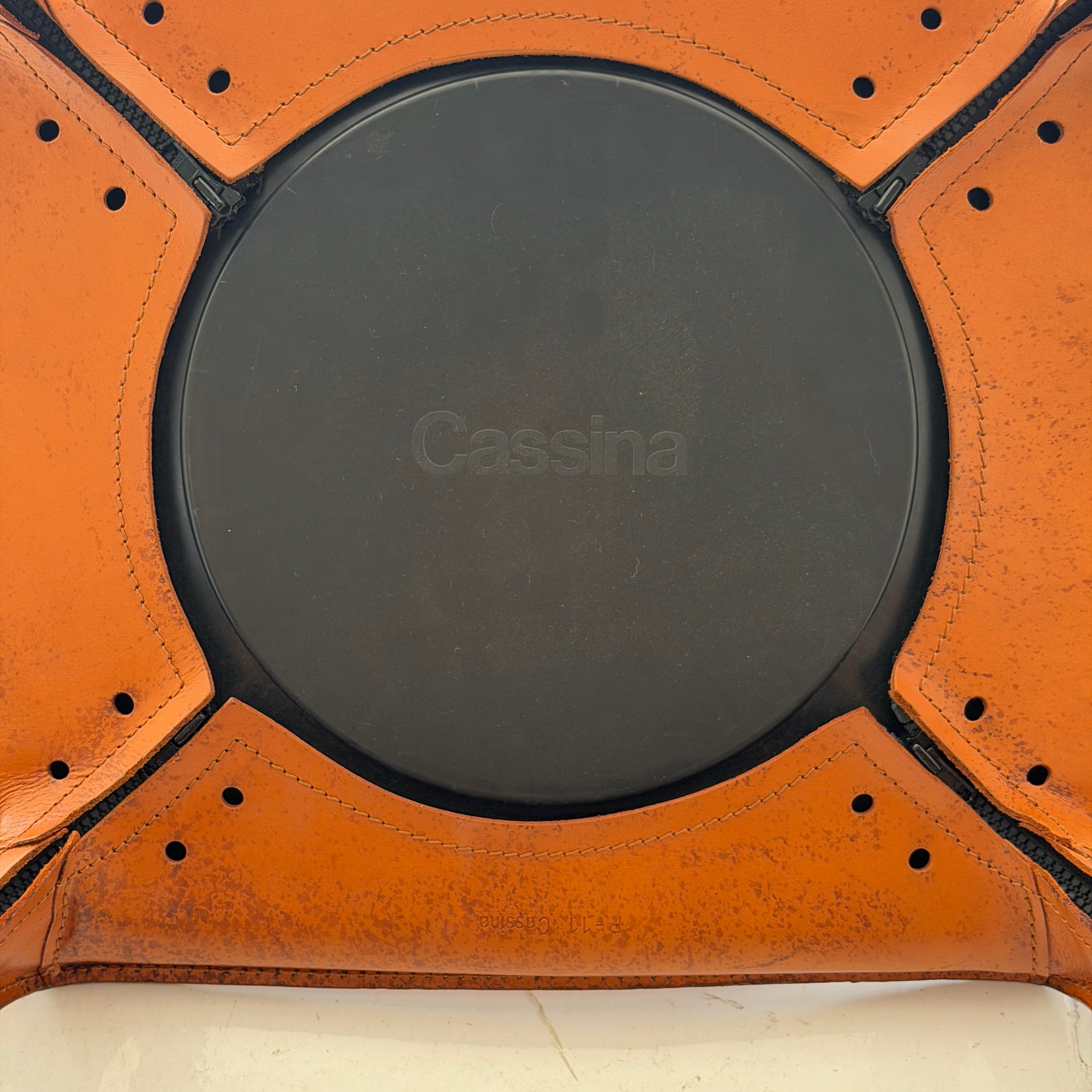 Leather Cab Chairs by Mario Bellini for Cassina