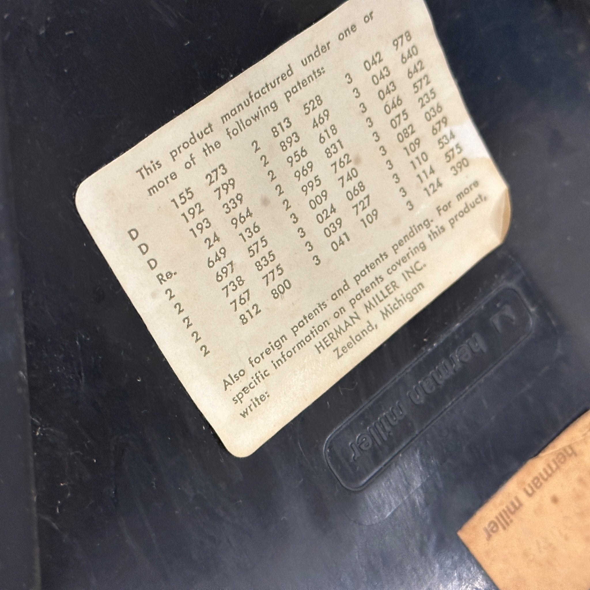 EC228 Secretary Chair by Charles and Ray Eames for Herman Miller