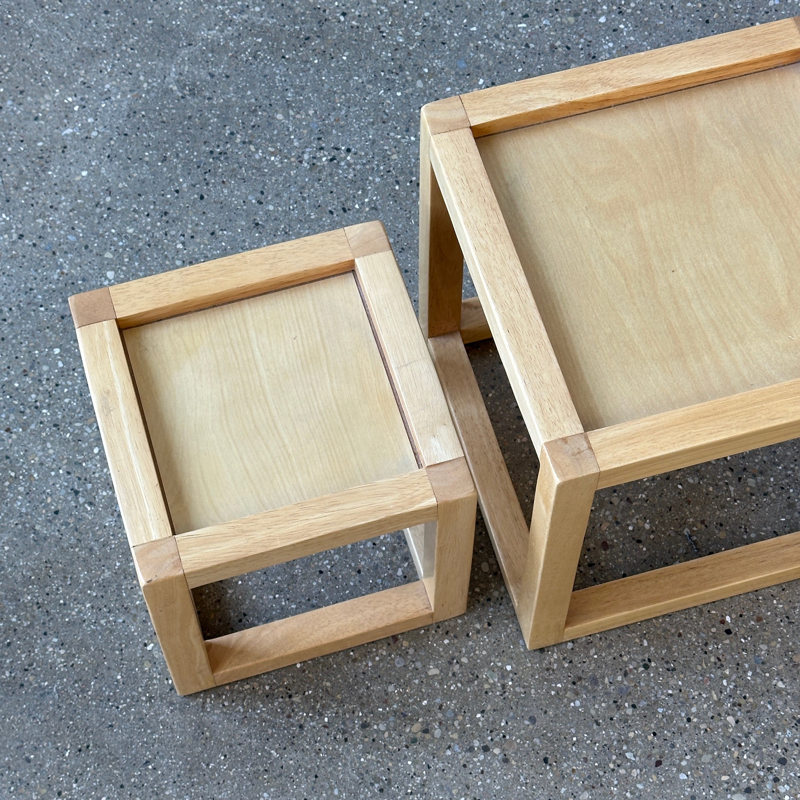 Modular Modern Stacking Tables