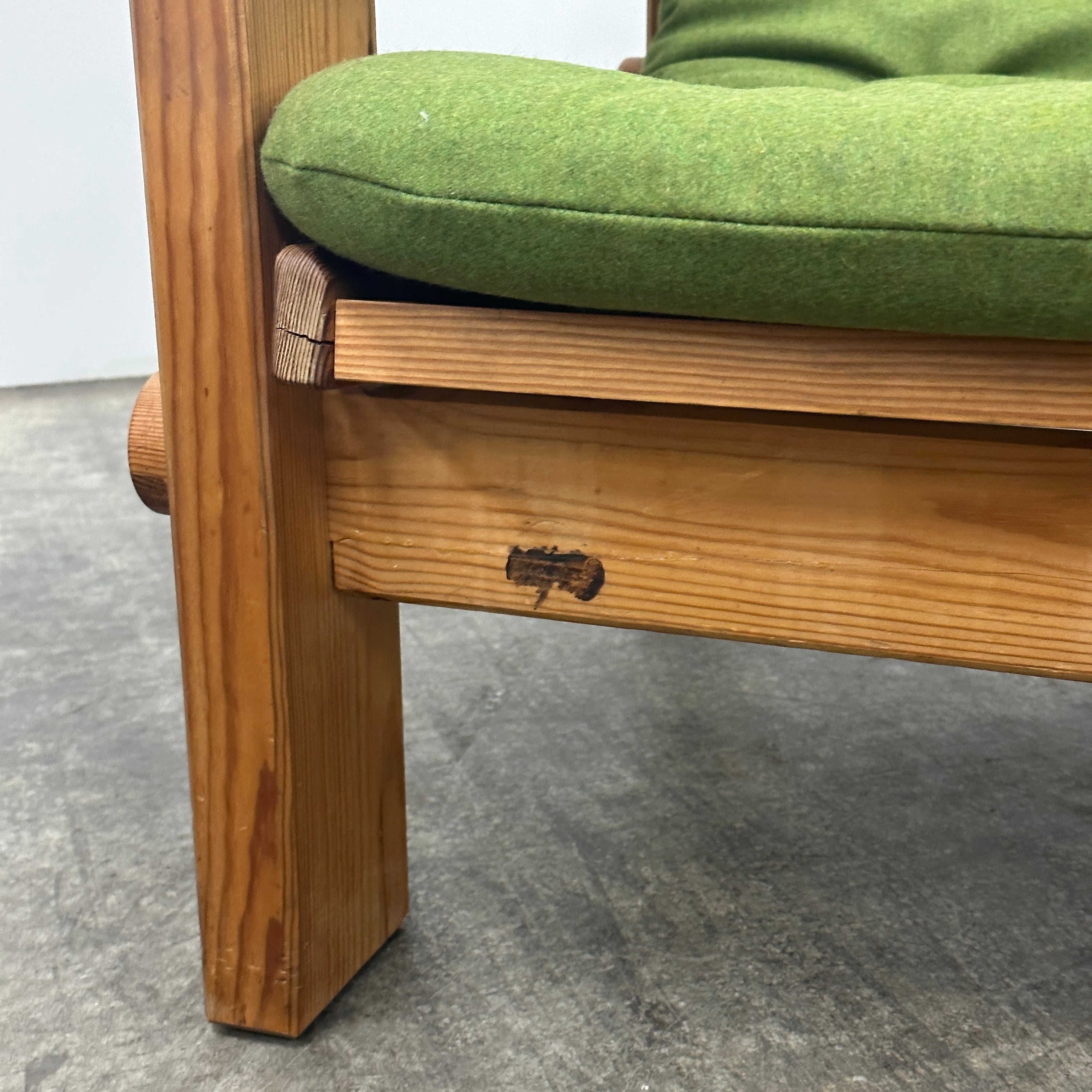 Dymling Swedish Pine Sofa by Yngve Ekström for Swedese