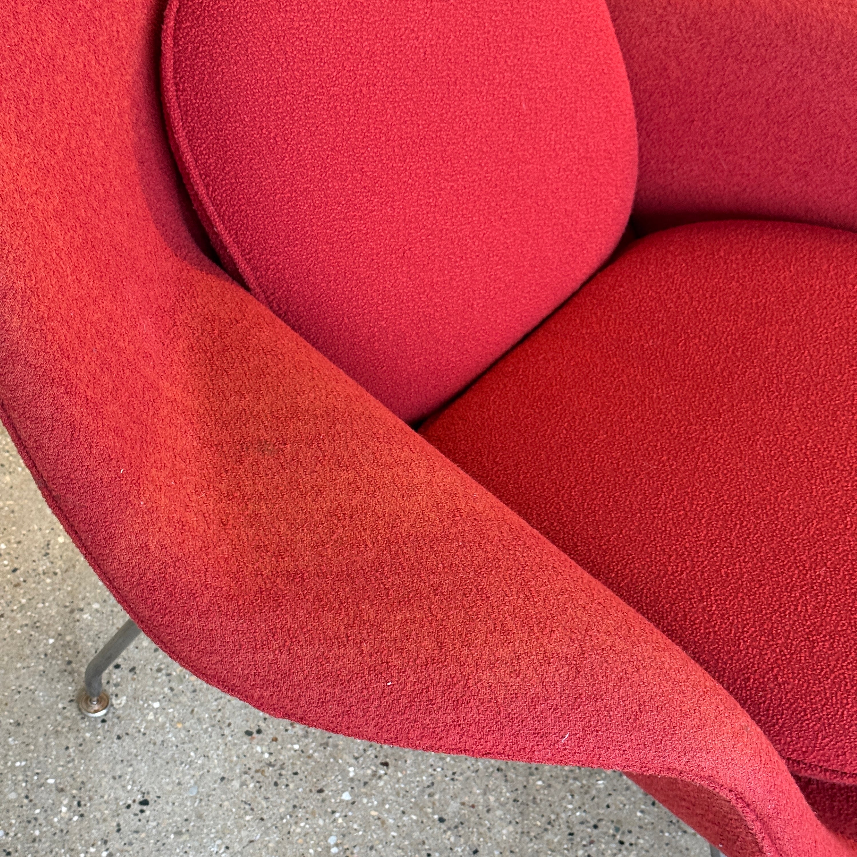 Womb Chair + Ottoman by Eero Saarinen for Knoll