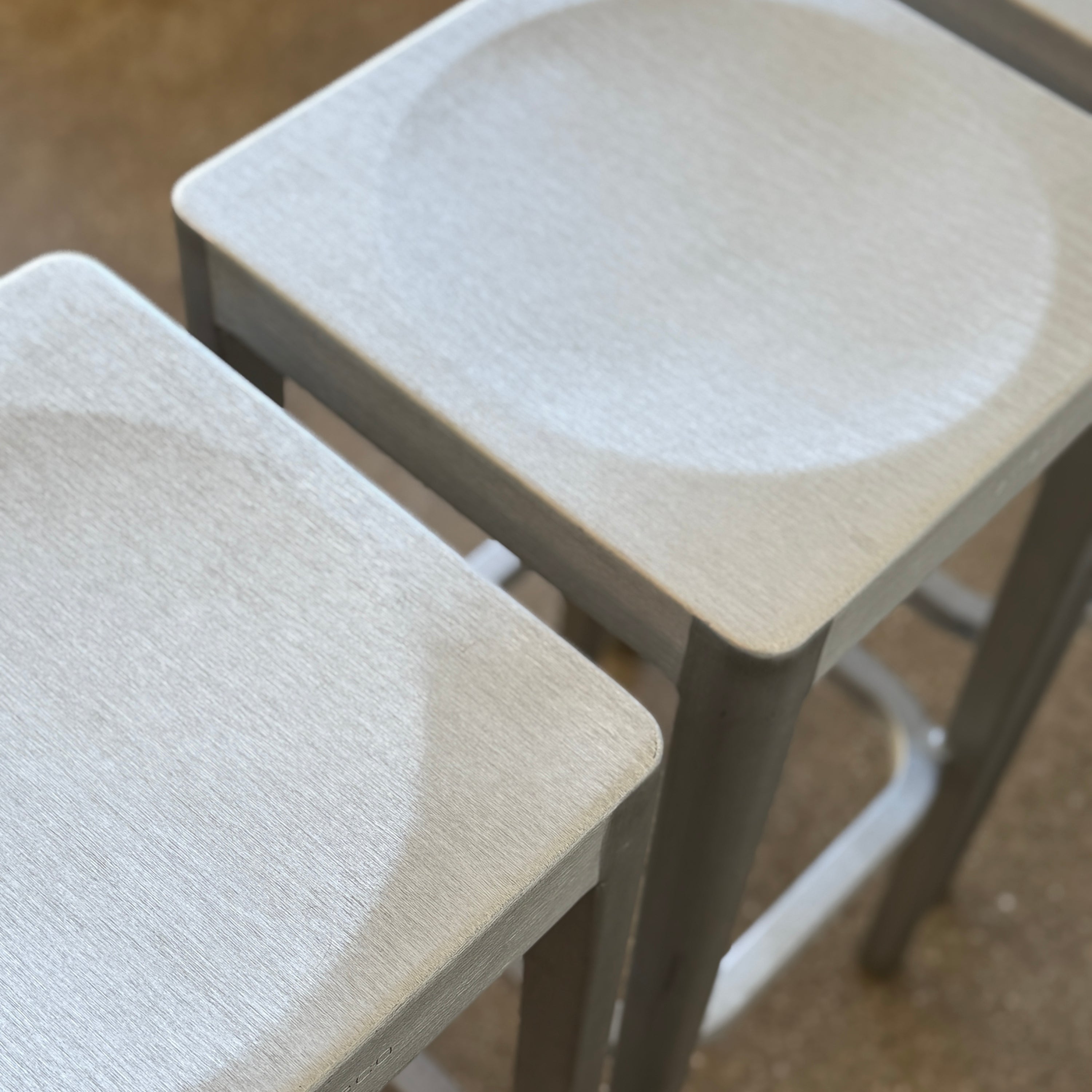 Aluminum Stools by Philippe Starck for Emeco