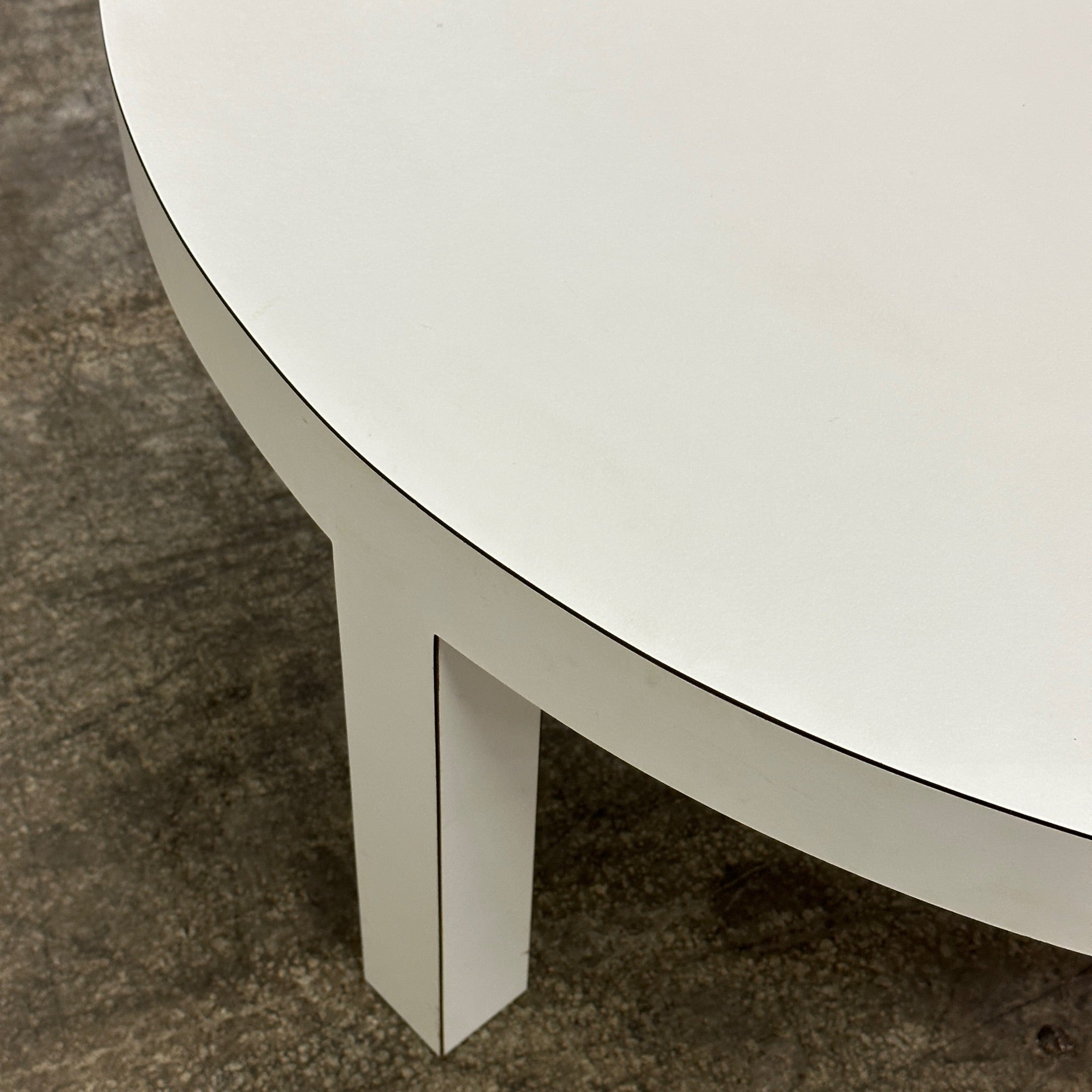 Laminate White Coffee Table