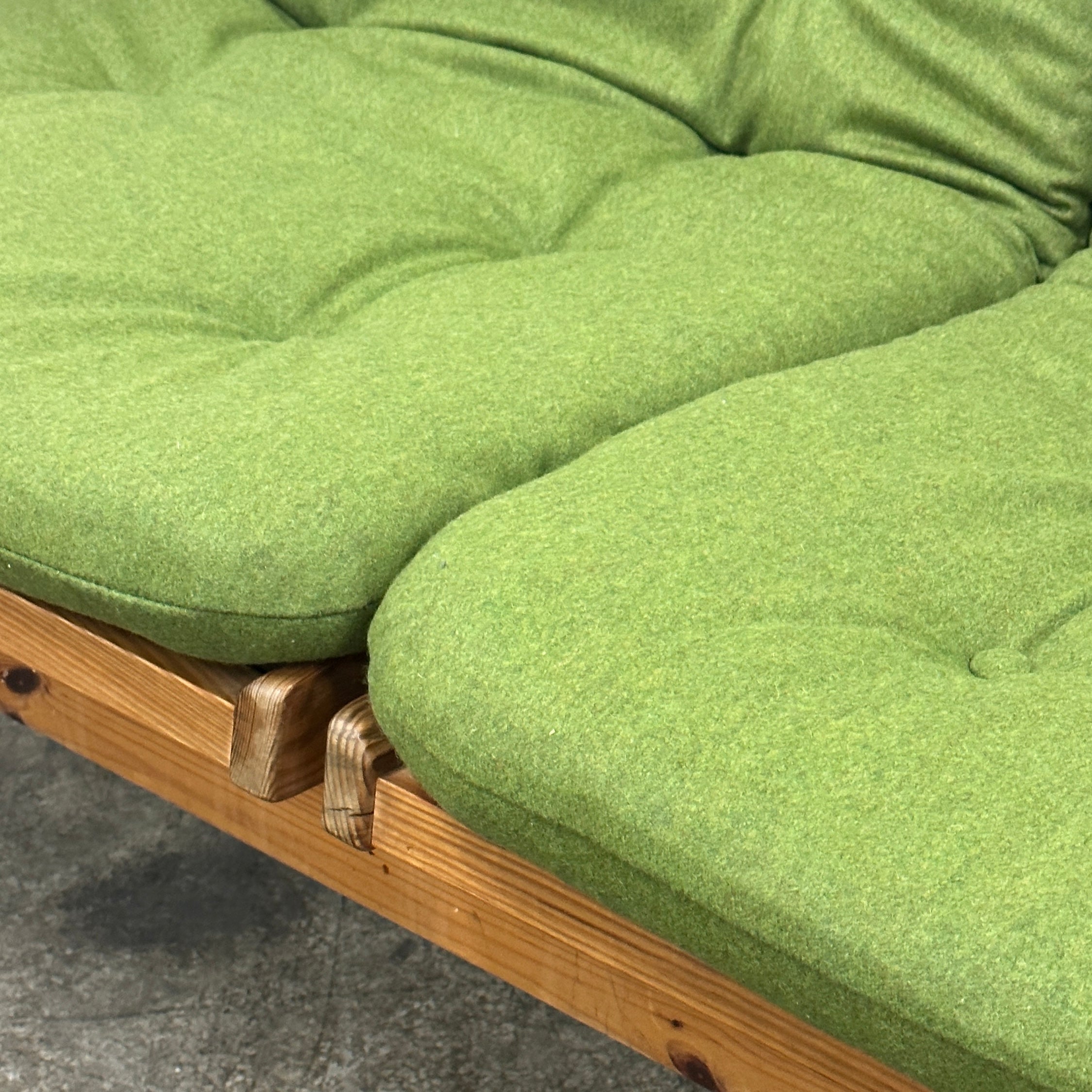 Dymling Swedish Pine Settee by Yngve Ekström for Swedese