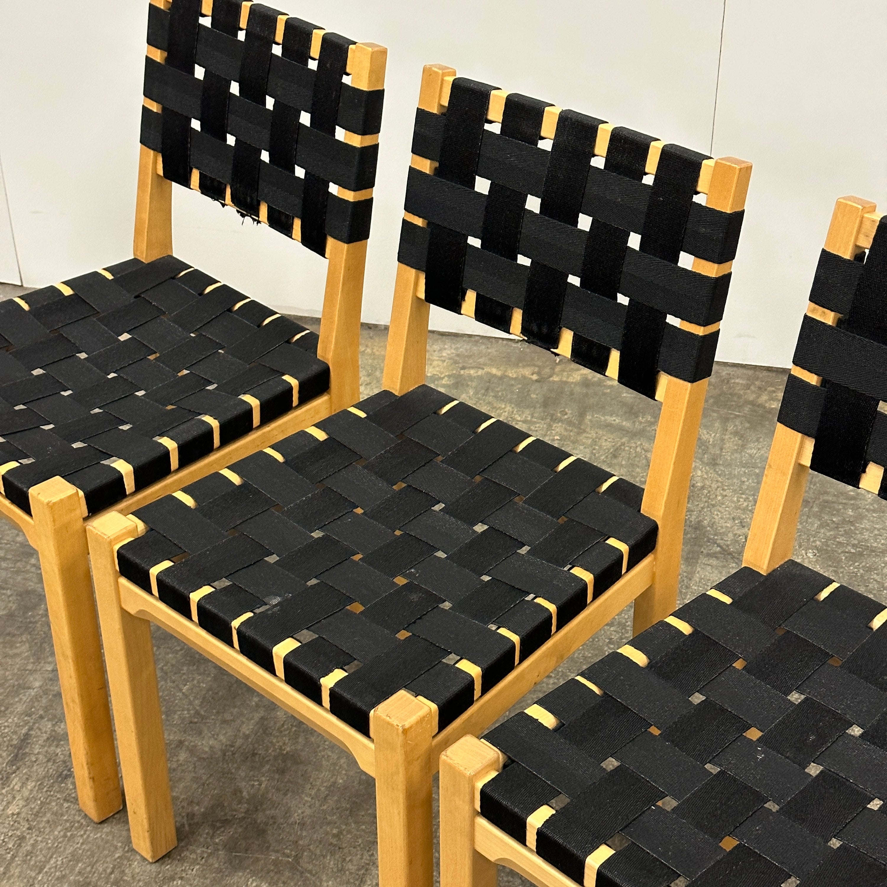 Model 615 Chairs by Aino Aalto for Artek