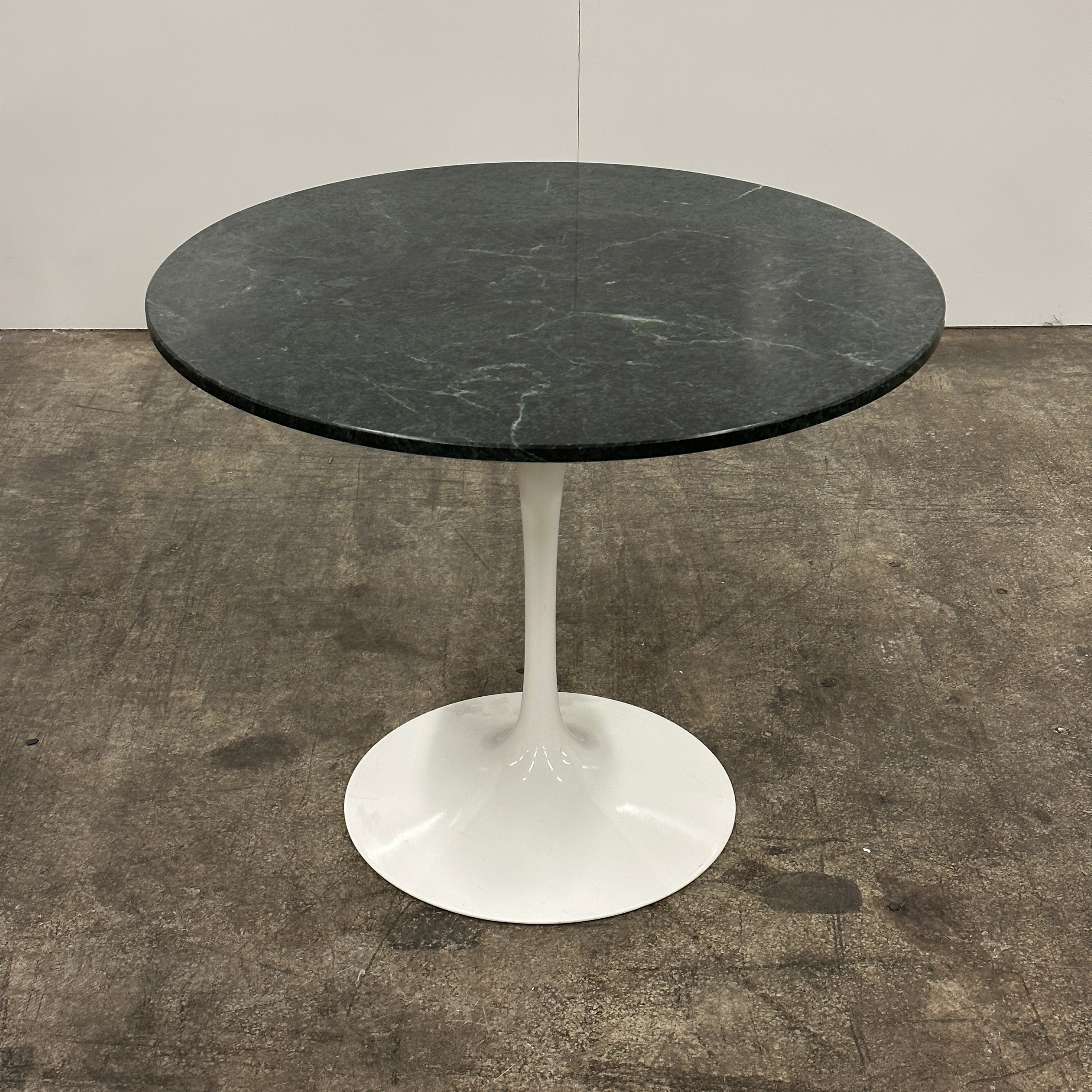 Green Marble Tulip Dining Table by Eero Saarinen for Knoll