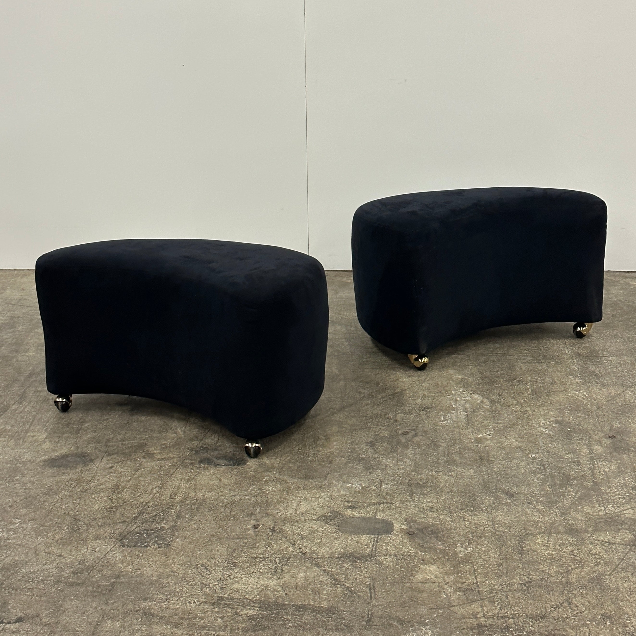 Nautilus Ottomans by Vladimir Kagan for Directional