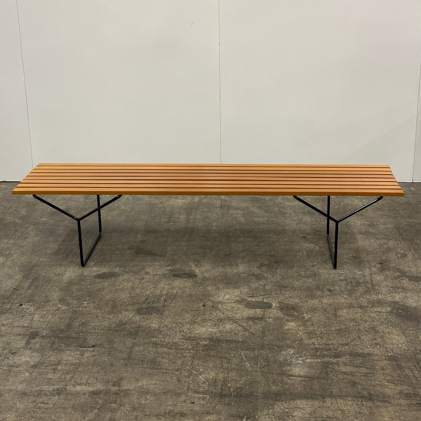 Slat Bench by Harry Bertoia for Knoll