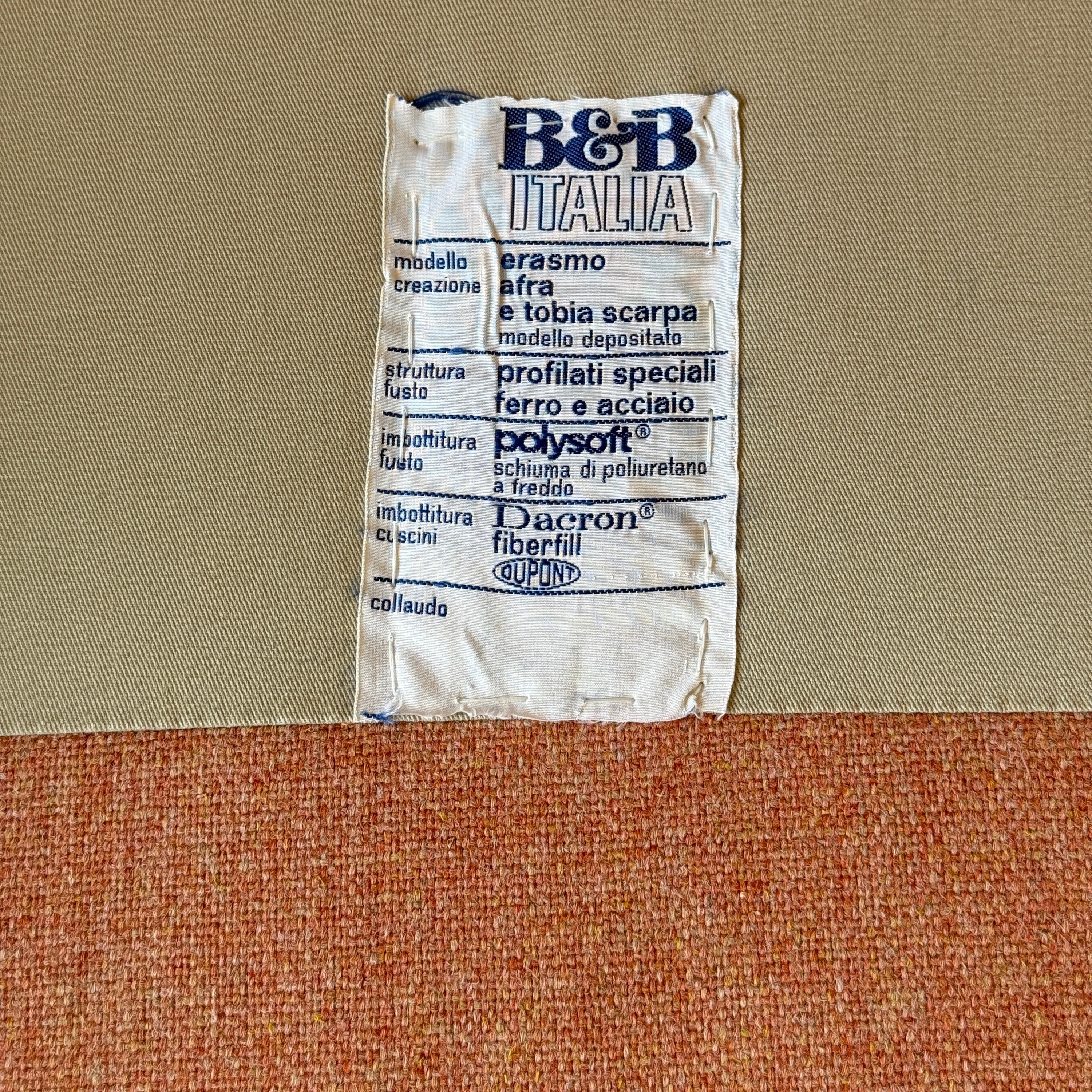 Erasmo Sectional by Afra + Tobia Scarpa for B&B Italia