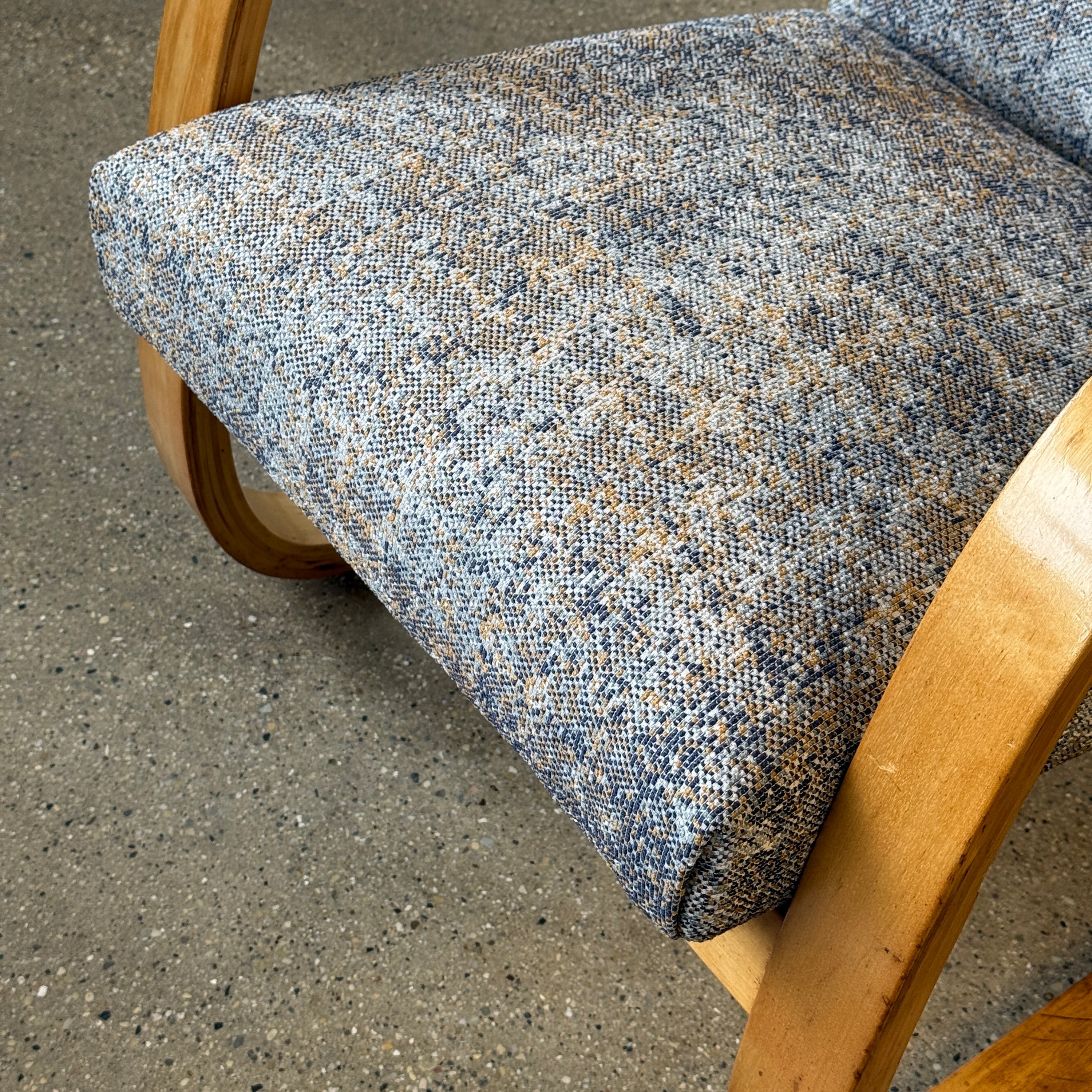 Model 401 + 402 Bentwood Lounge Chairs by Alvar Aalto for Artek