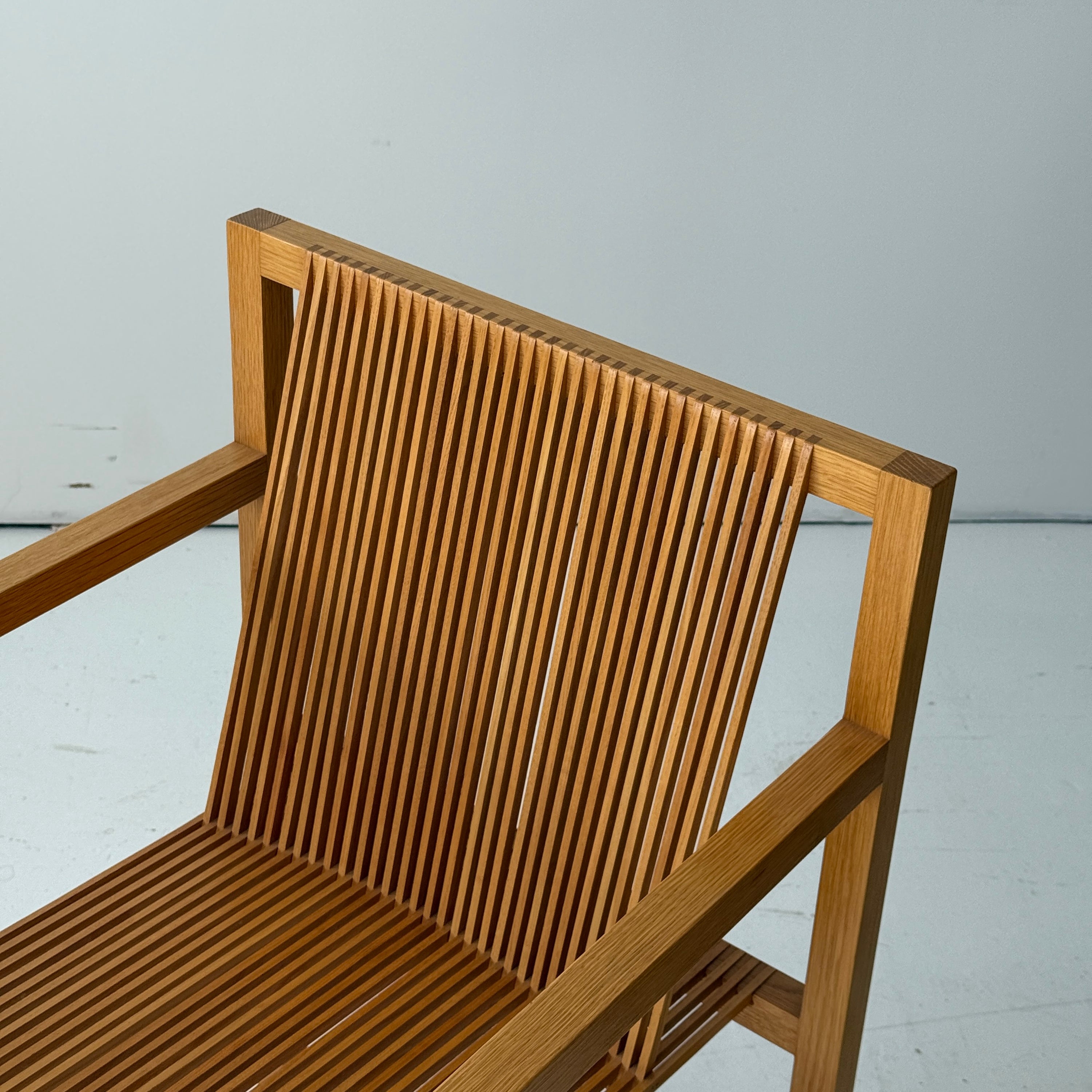 Wooden Slat Side Chair by Rudy Jan Kokke for Spectrum