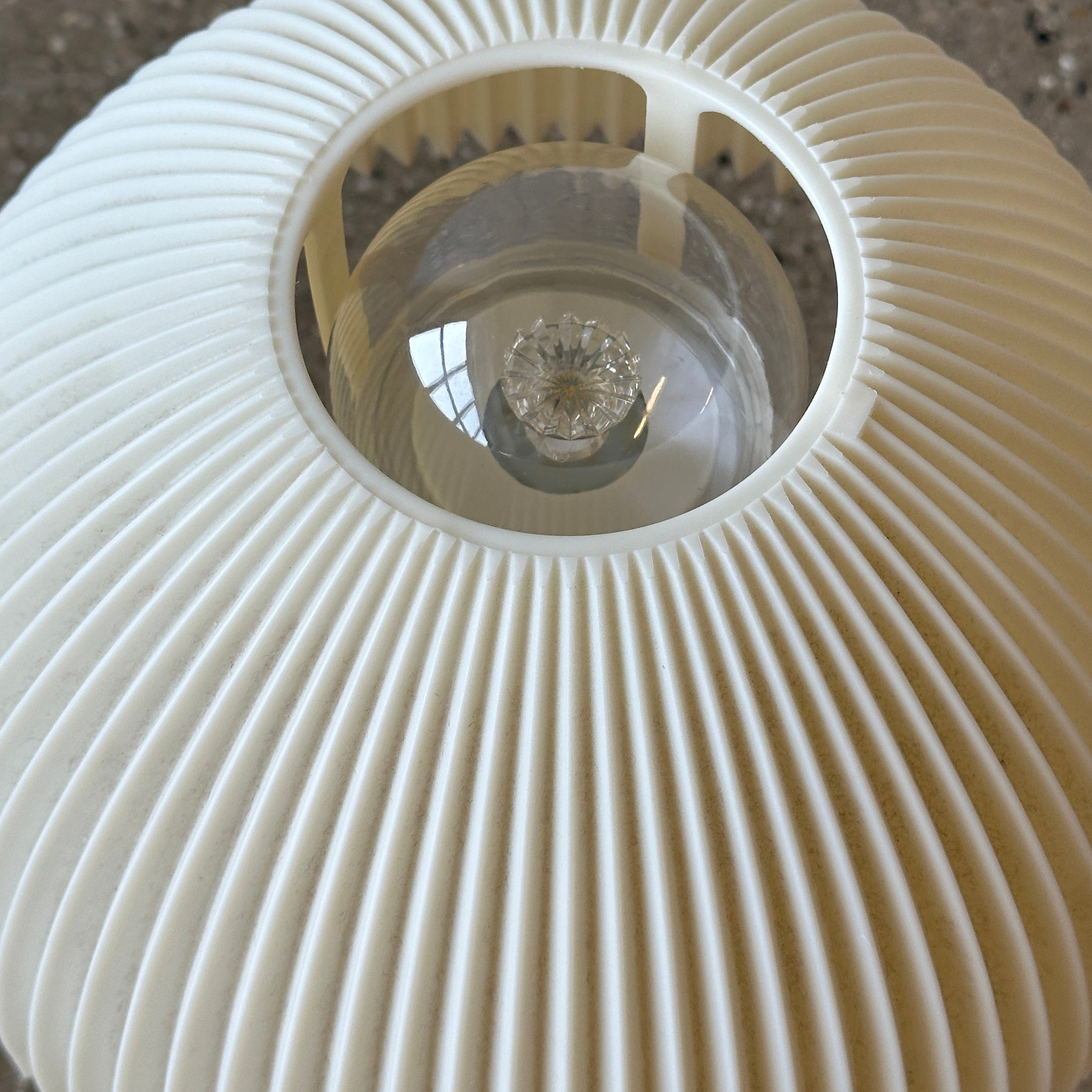 Space Age Plastic Mushroom Lamp