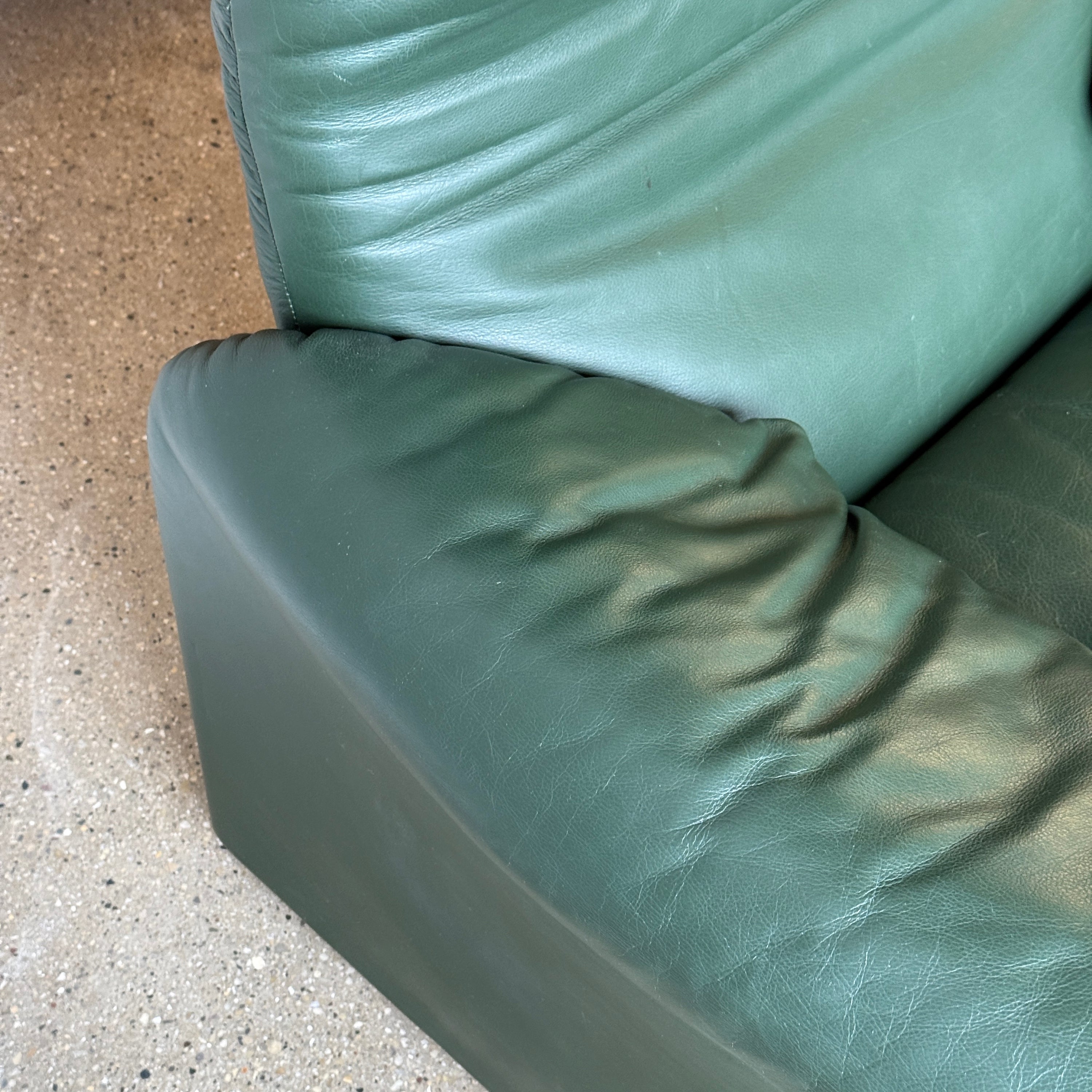 Maralunga Chair + Ottoman by Vico Magistretti for Cassina