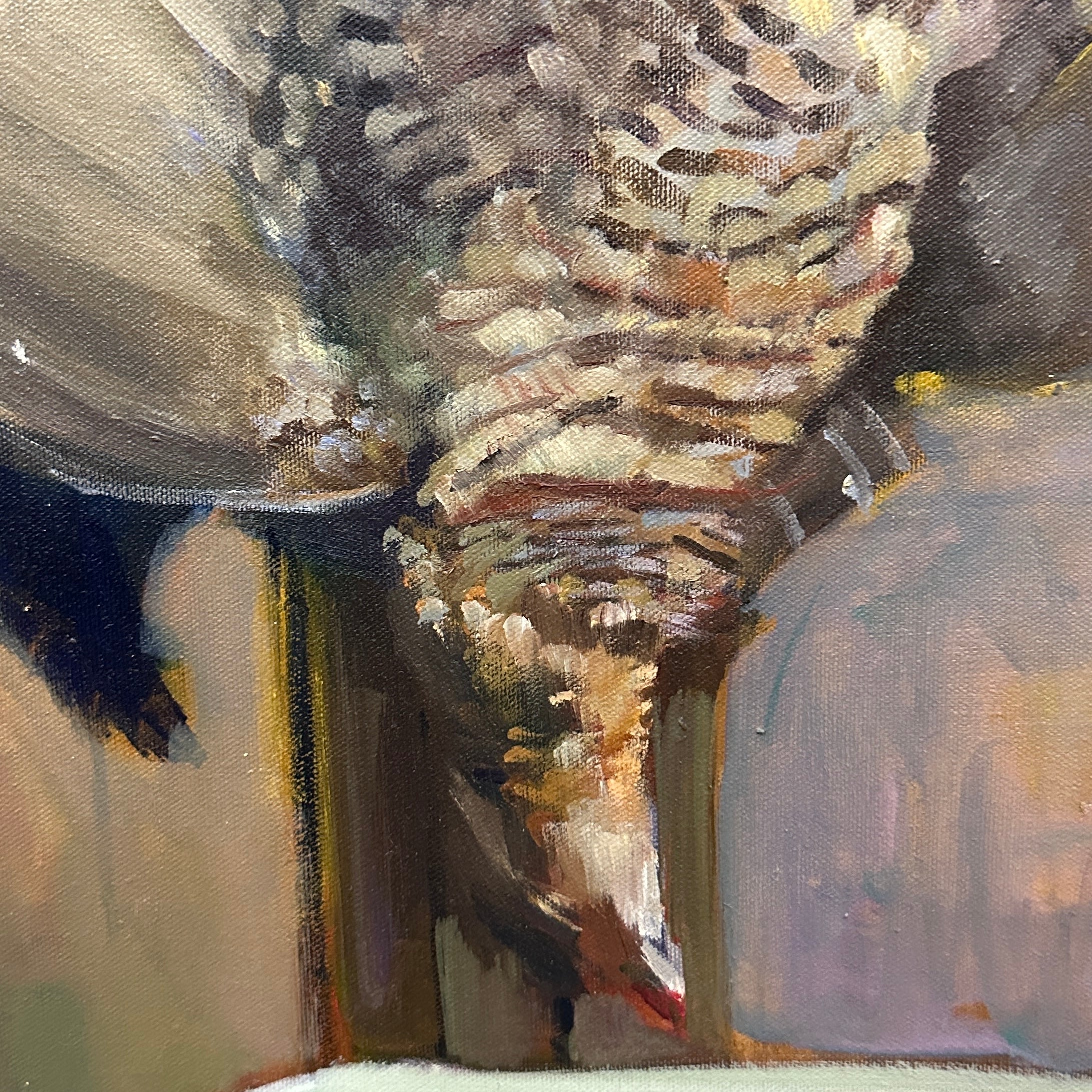 Acrylic Pheasant Painting