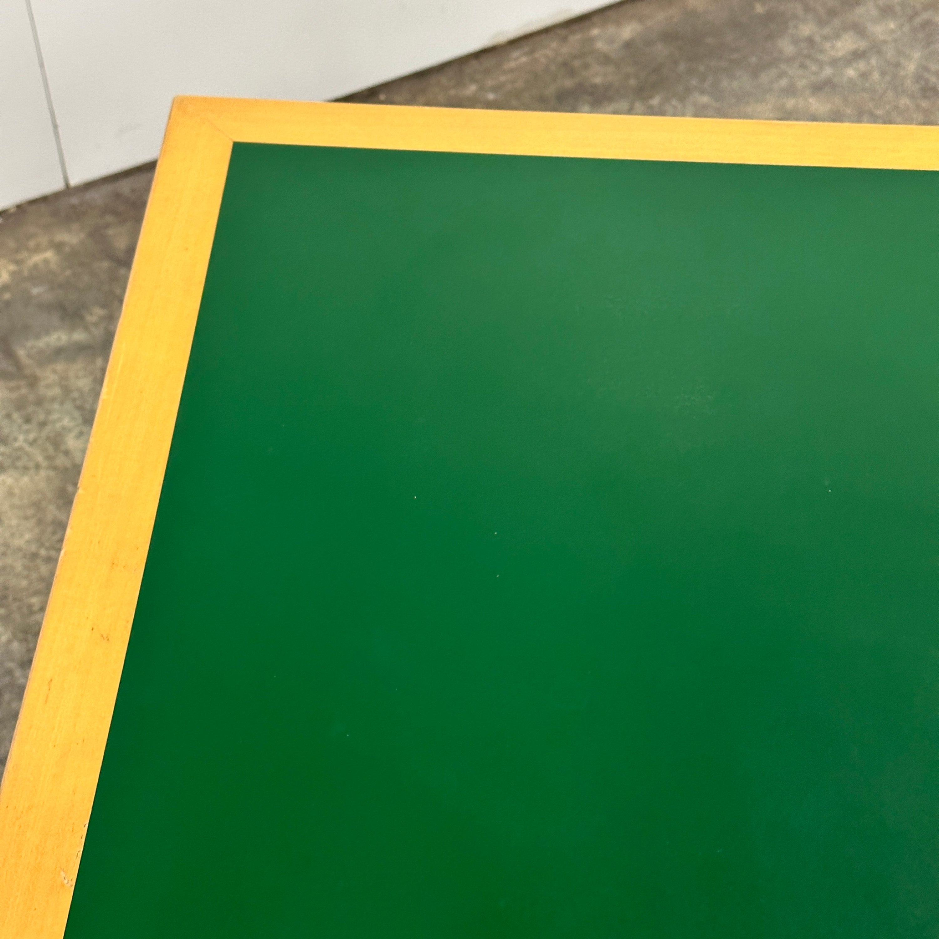 Square Green Table by Rud Thygesen and Johnny Sørensen for Magnus Olesen