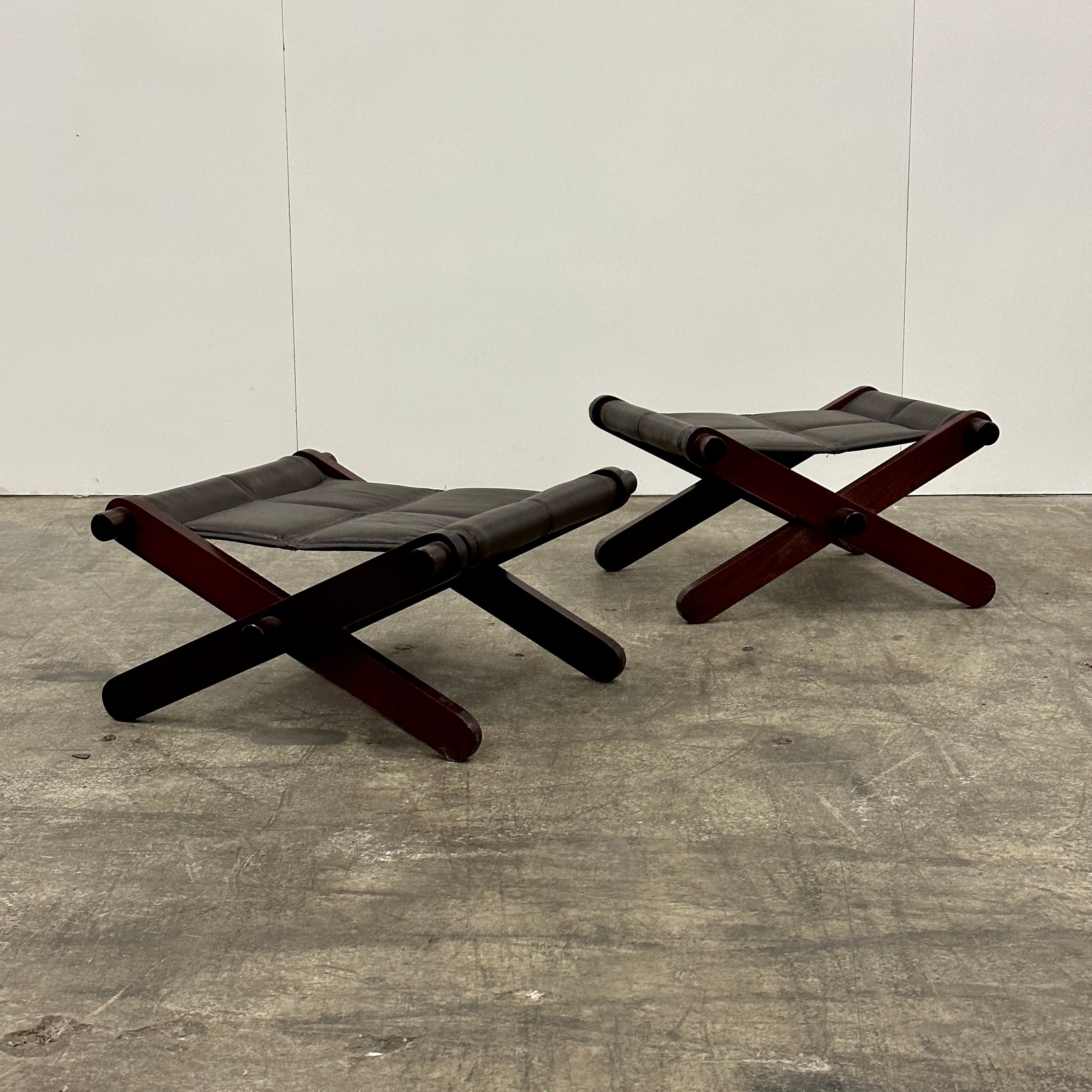 Sail Ottomans by Dominic Michaelis for Moveis Corazza of Brazil