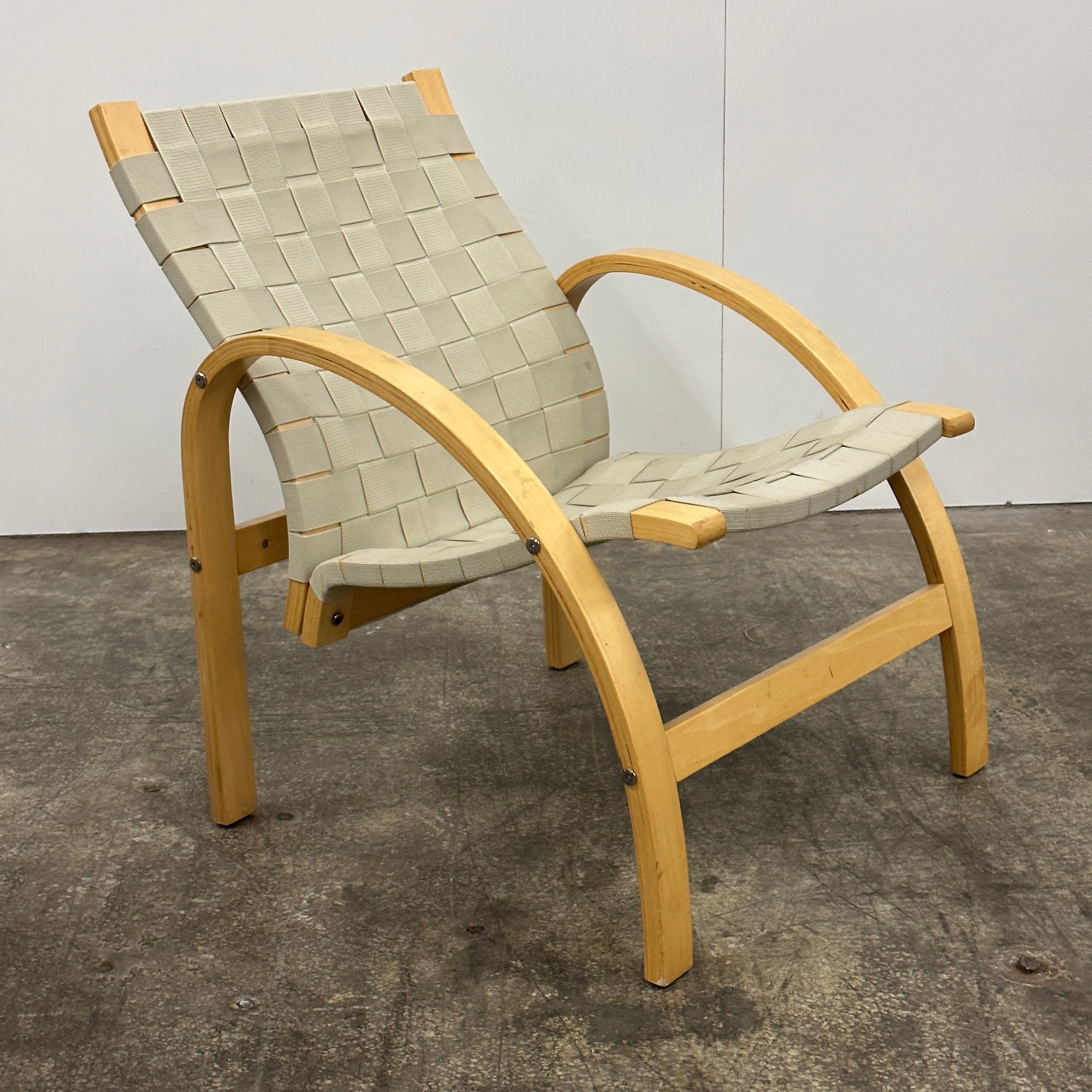 Bentwood Woven Accent Chairs by Kvist Møbler