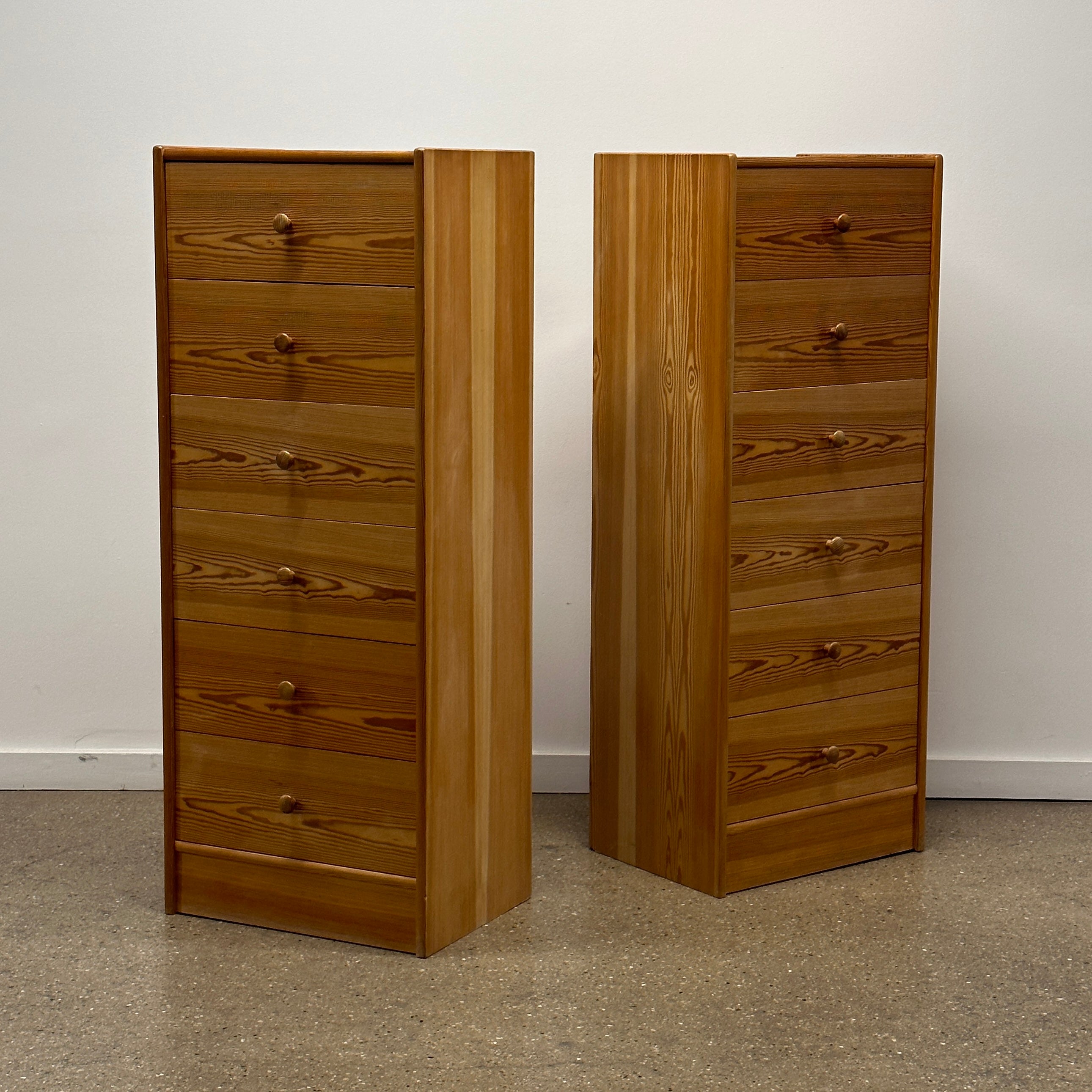 Vintage Ikea Swedish Pine Chest Of Drawers