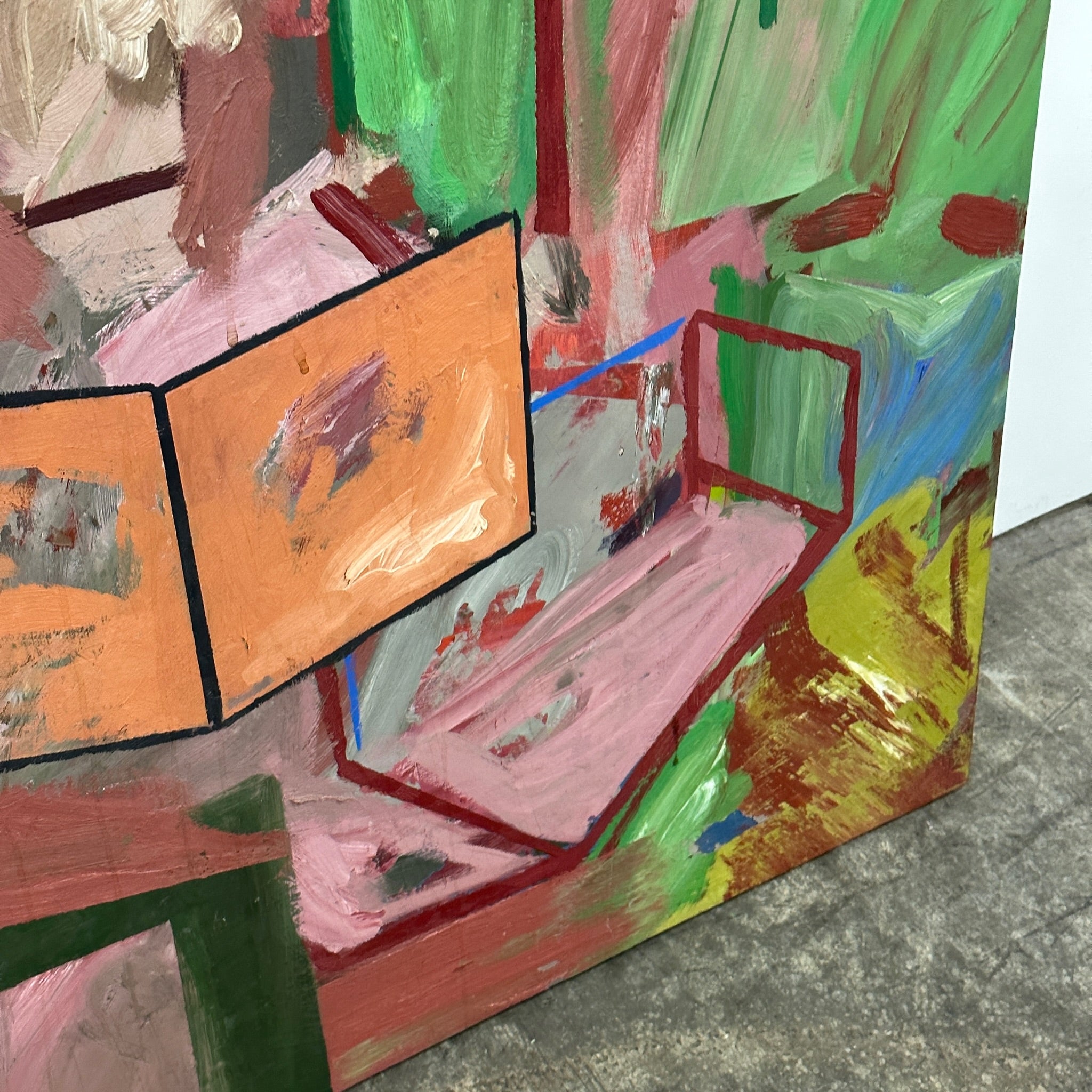 Vintage Abstract Paintings by Peter Butterfield