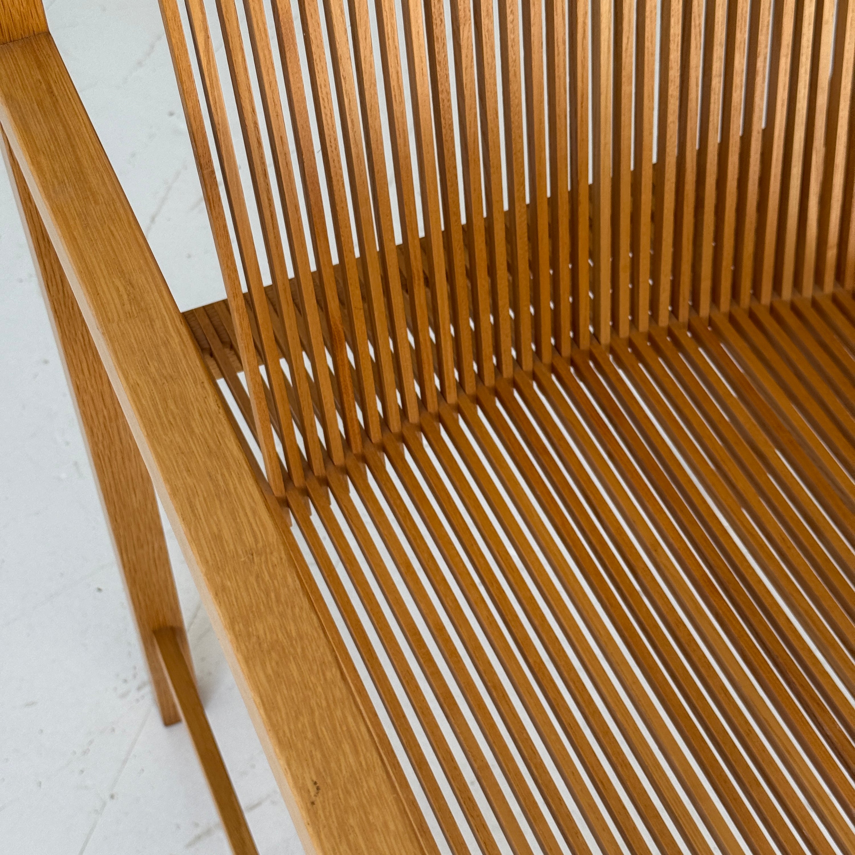 Wooden Slat Side Chair by Rudy Jan Kokke for Spectrum