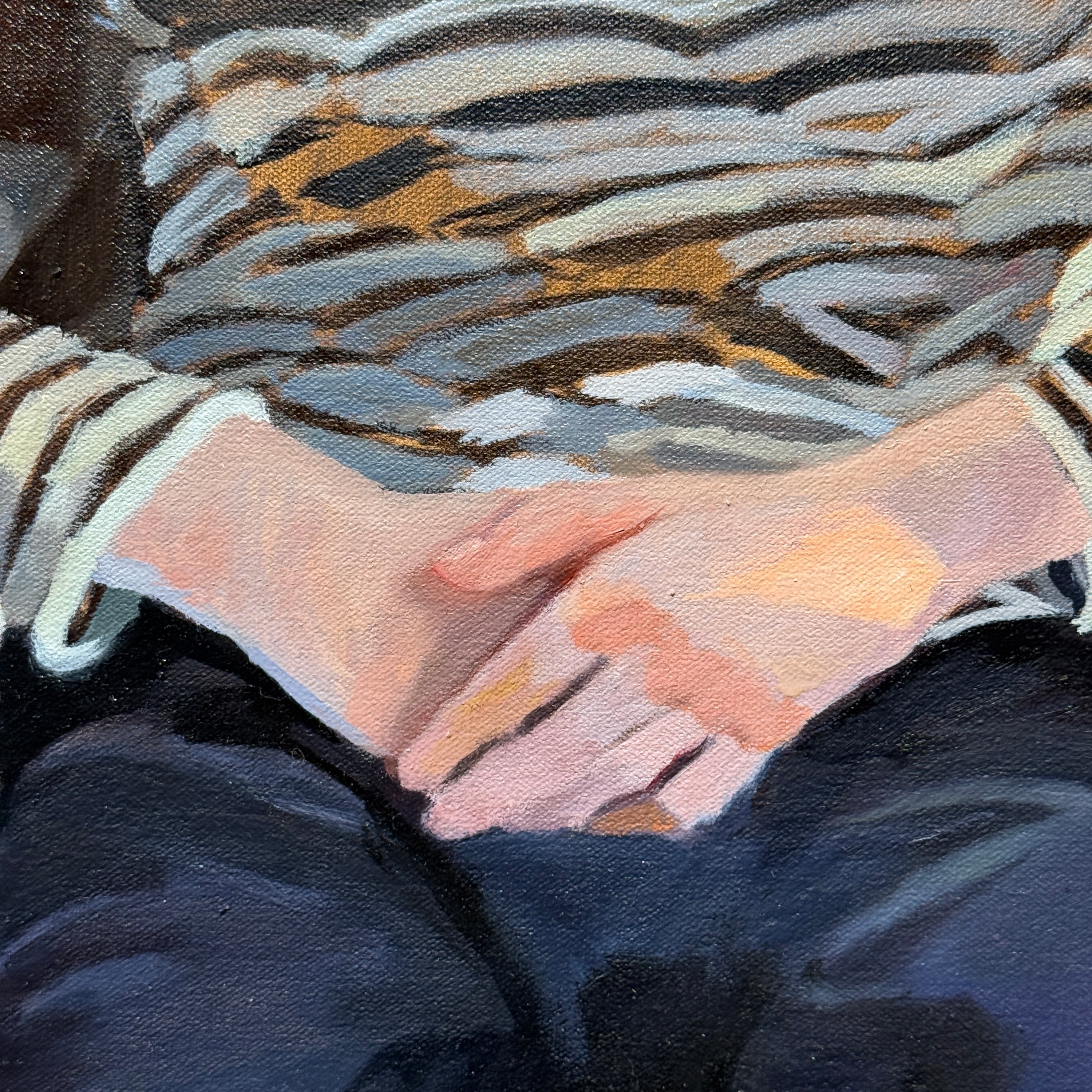 “David/Winter Portrait” by Isabel Mosley