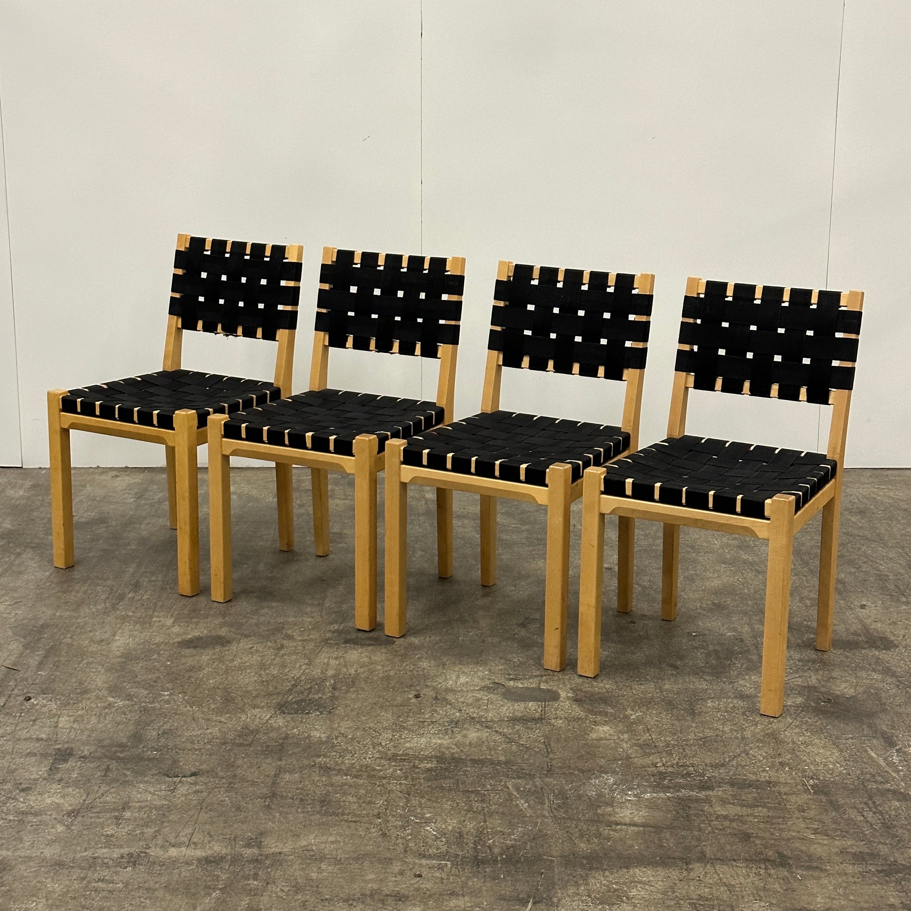 Model 615 Chairs by Aino Aalto for Artek