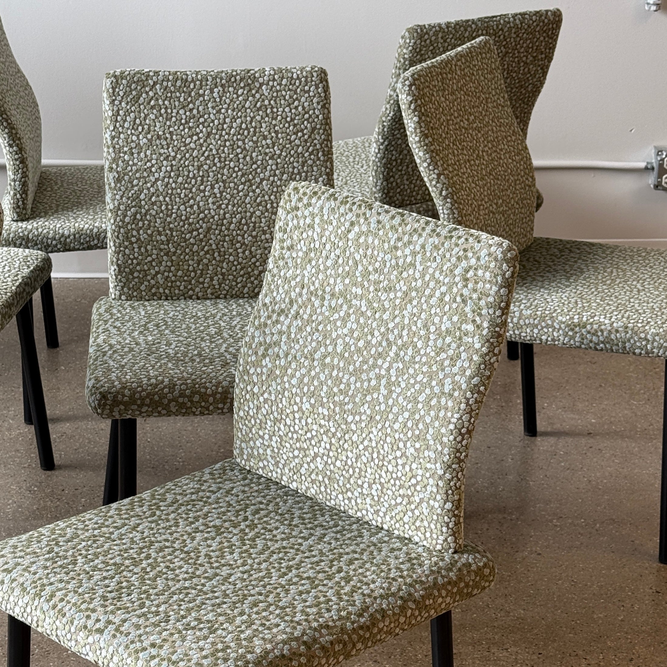Mandarin Chairs by Ettore Sottsass for Knoll in Pollack Prosecco
