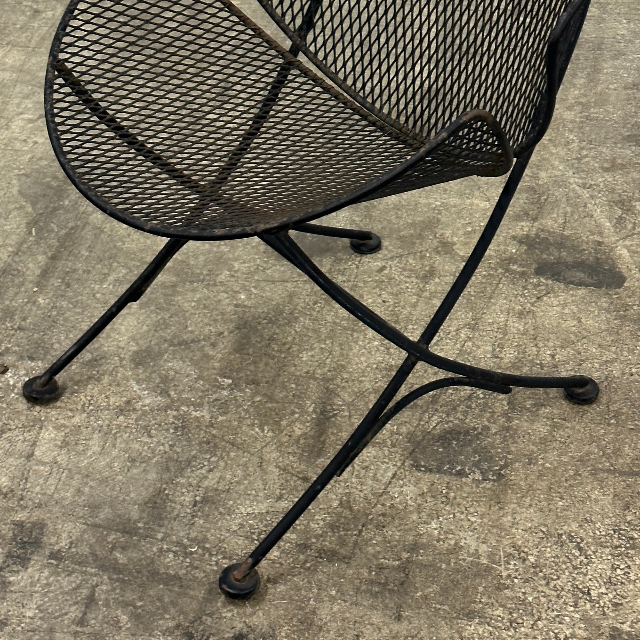 Wrought Iron Patio Set by Maurizio Tempestini for Salterini