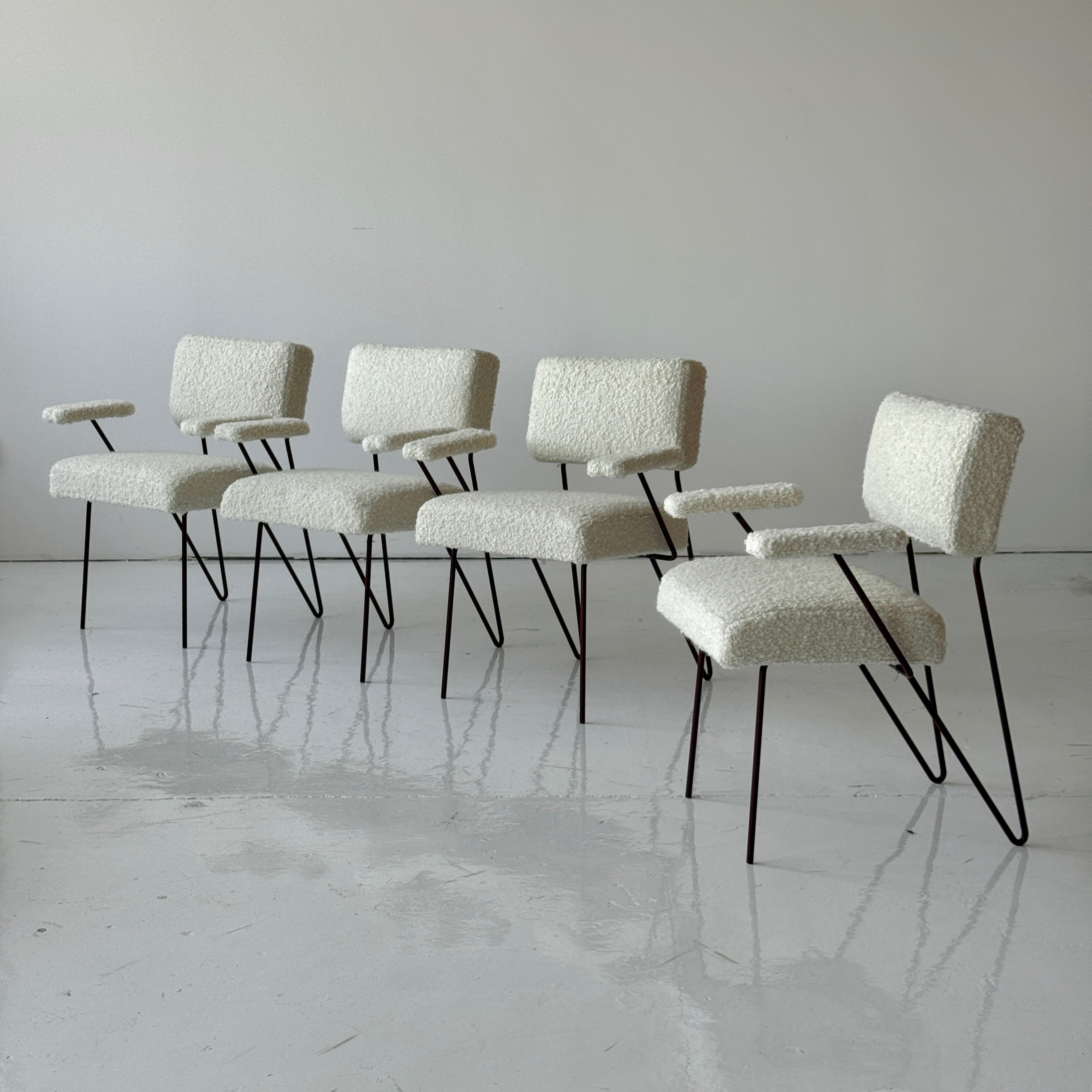 Hairpin Iron Dining Chairs by Dorothy Schindele – spotexclamationpoint