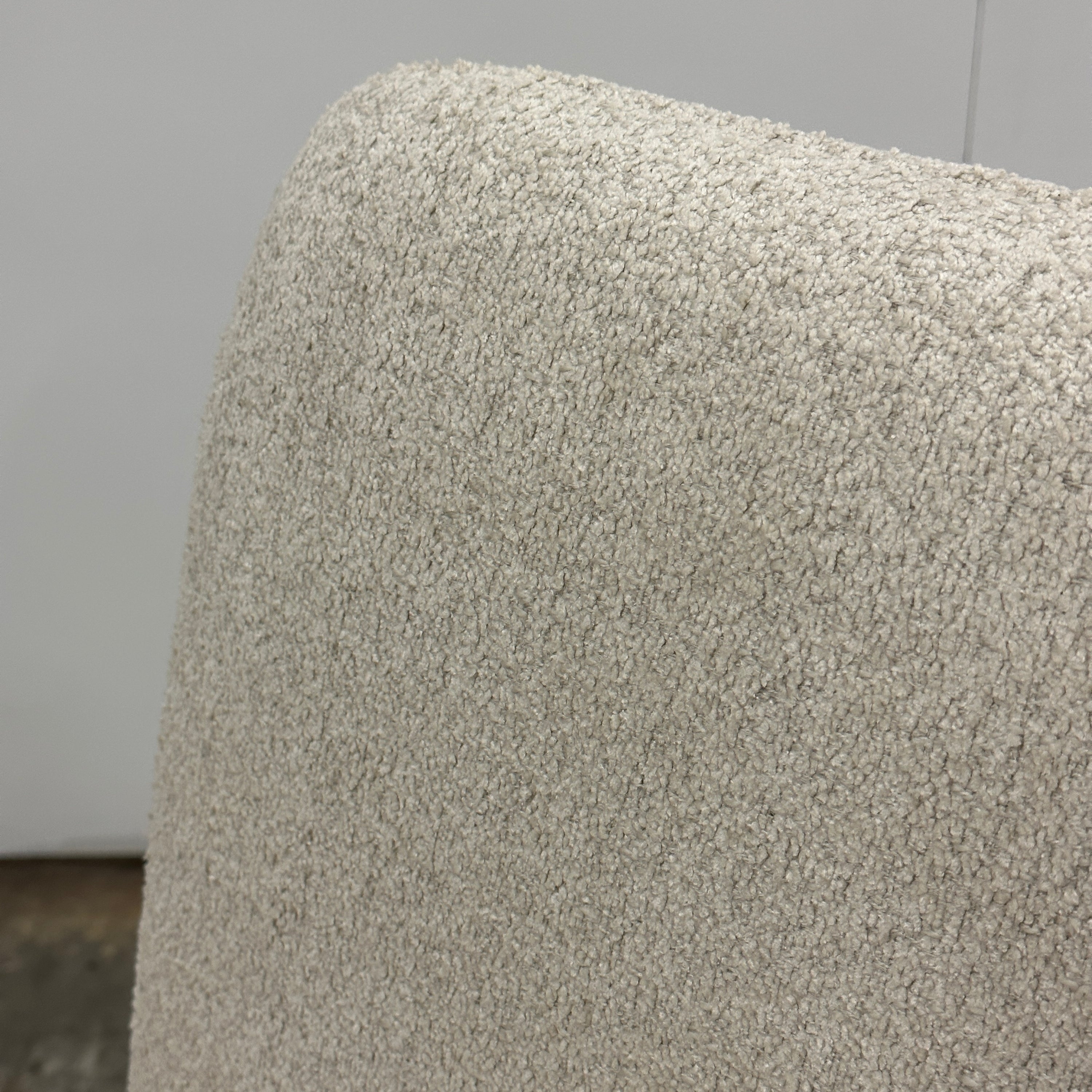 Postmodern Bench in Boucle by DIA