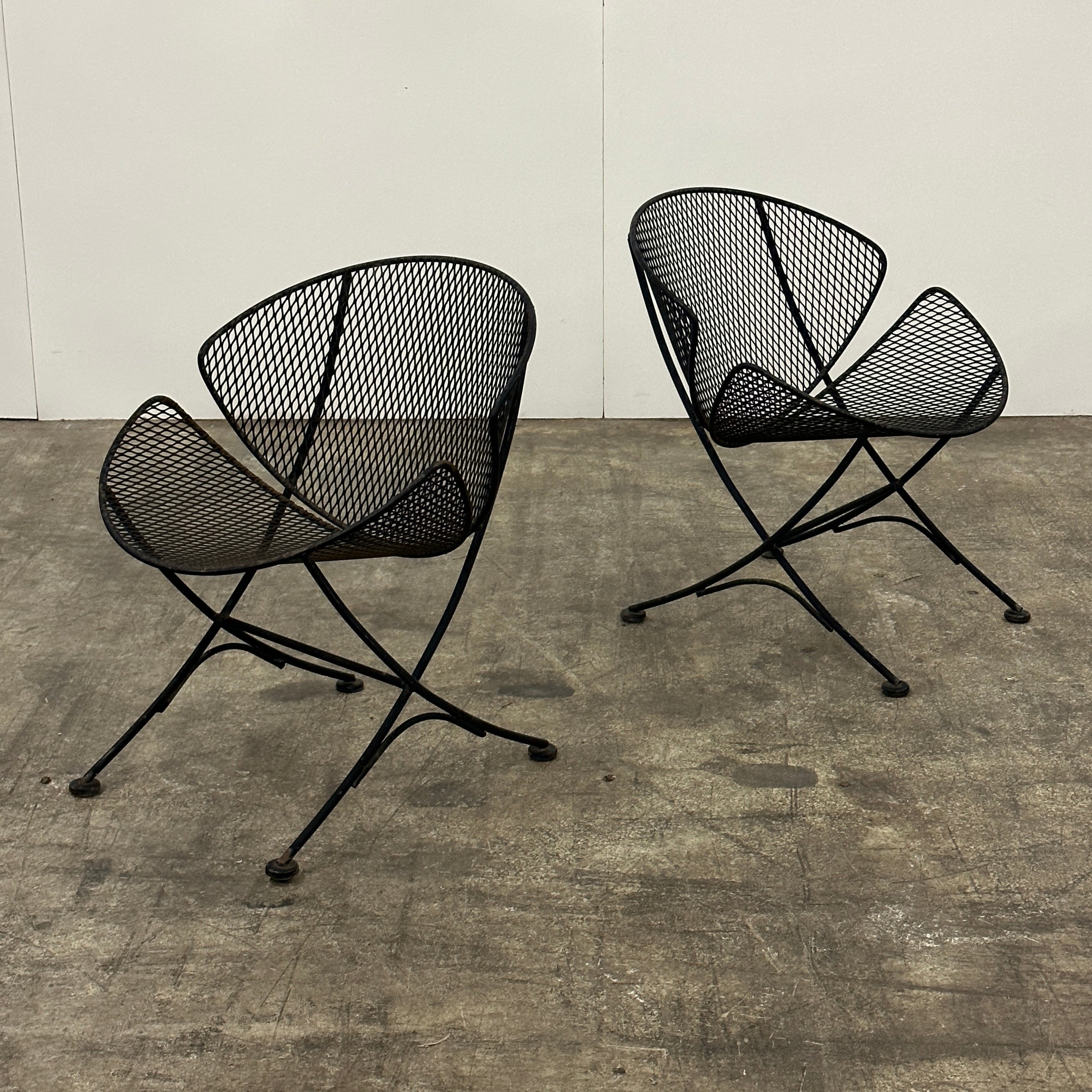 Wrought Iron Patio Set by Maurizio Tempestini for Salterini