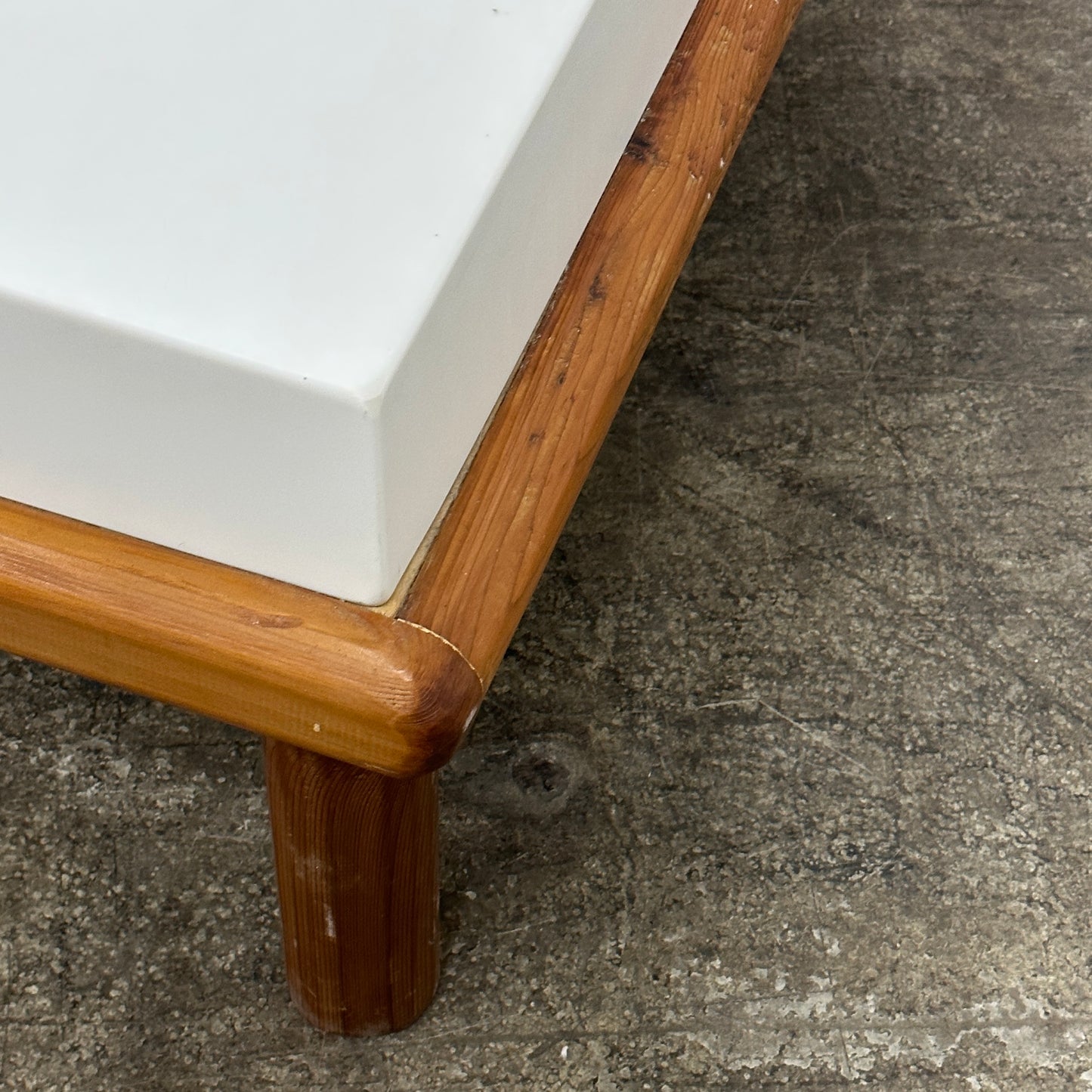 Pine/Corian Coffee Table