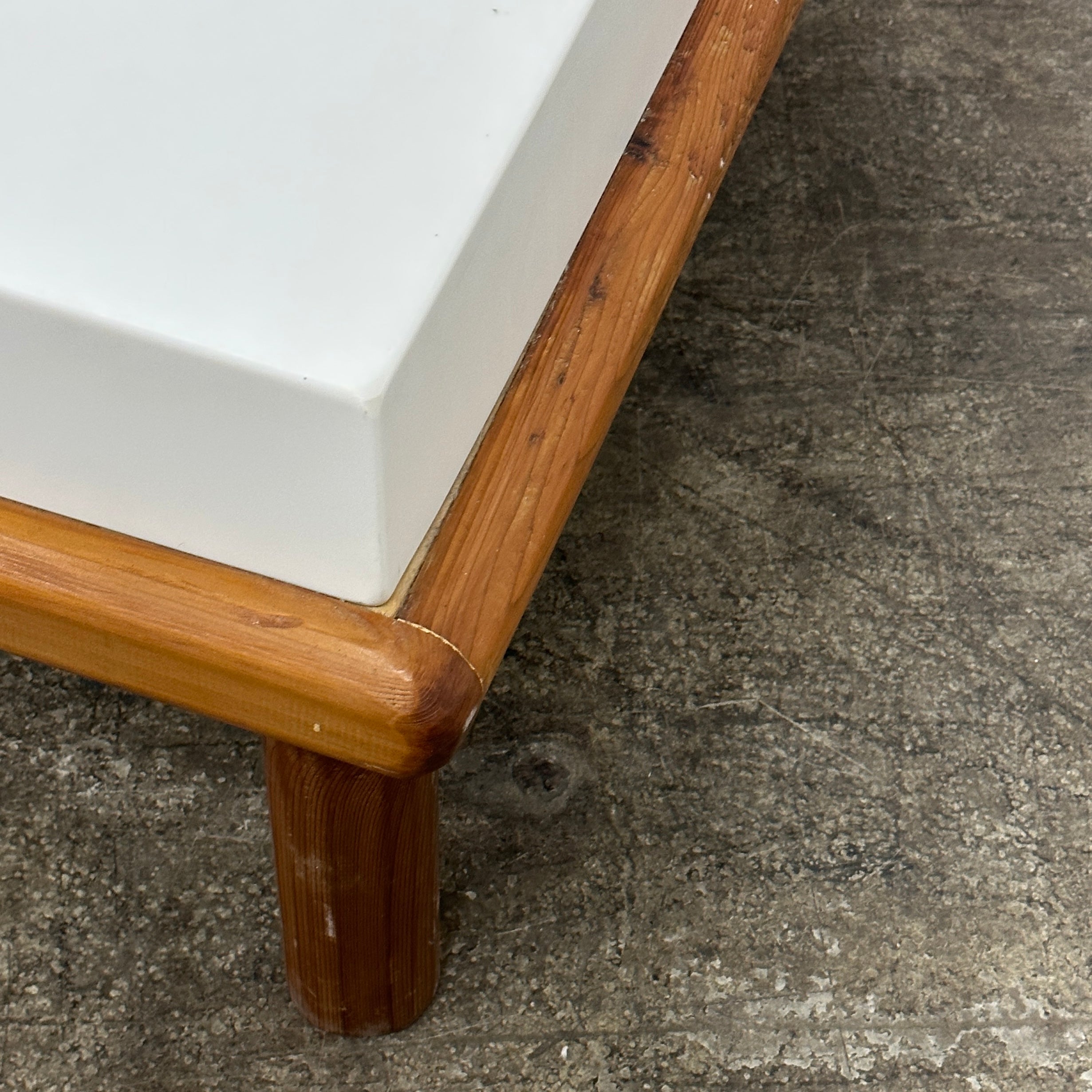 Pine/Corian Coffee Table