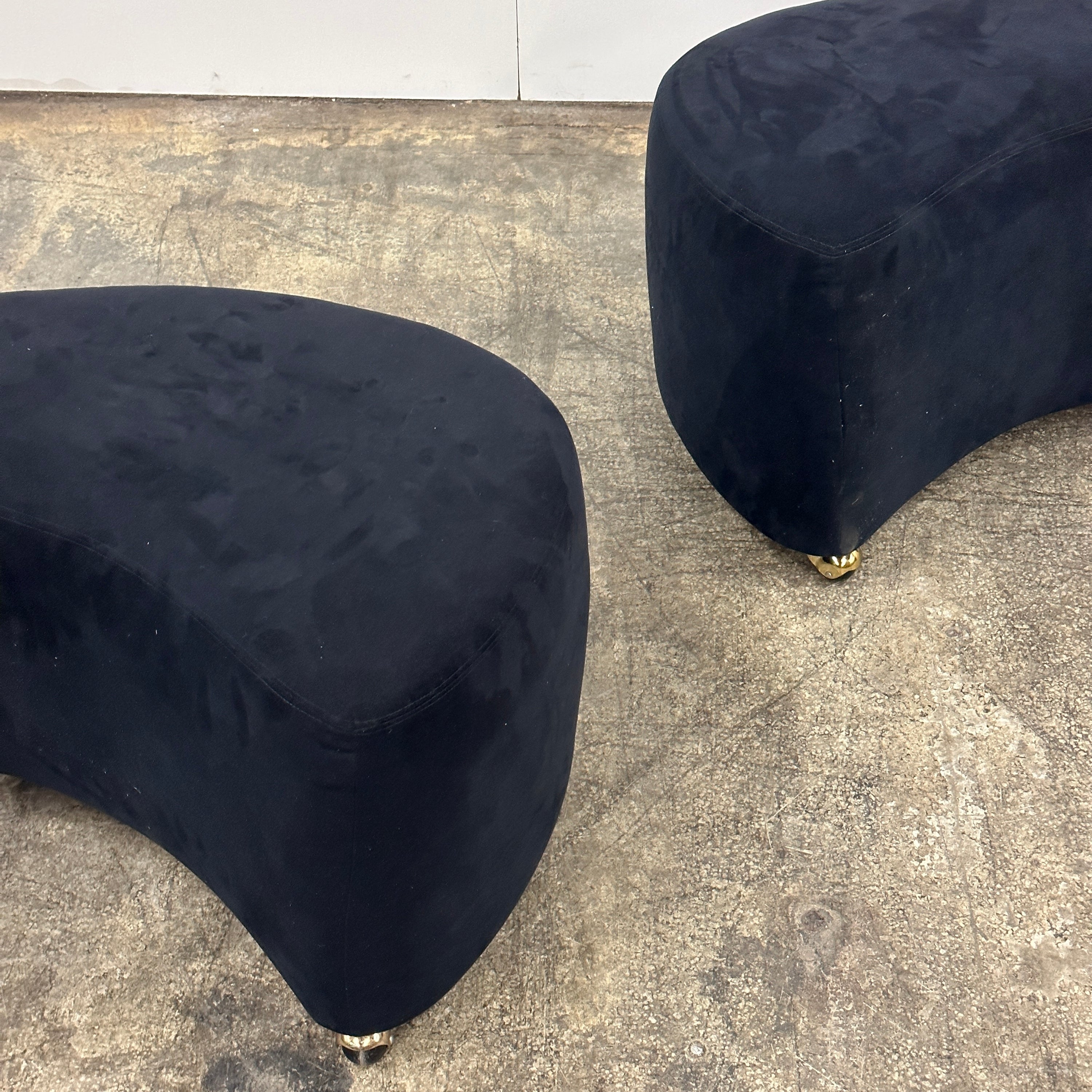 Nautilus Ottomans by Vladimir Kagan for Directional