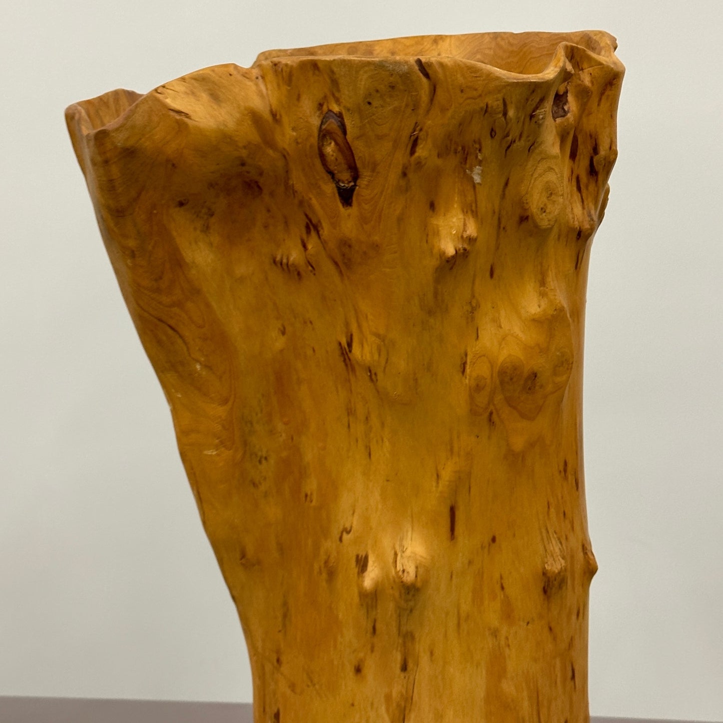 Large Wooden Vessel
