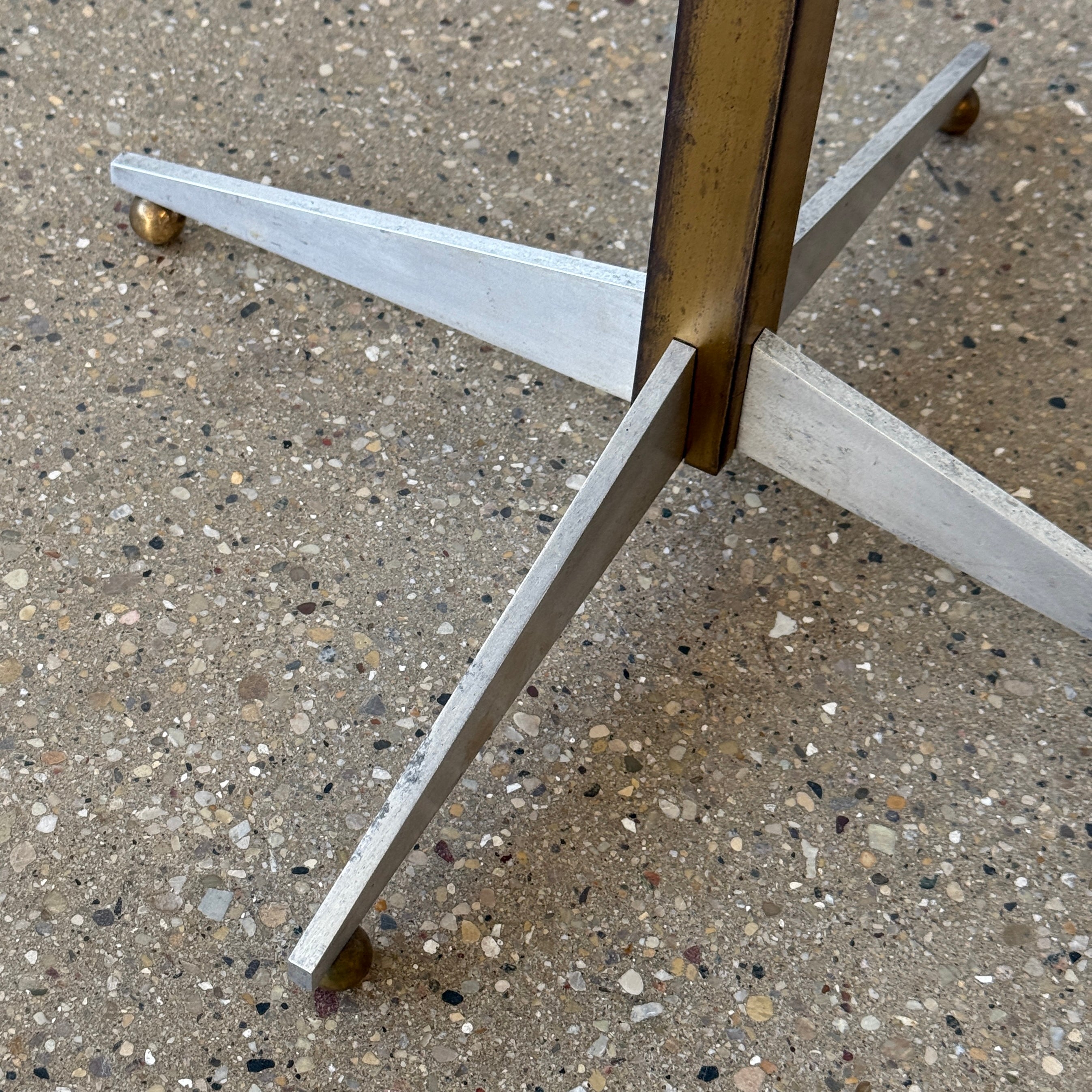 Walnut Mid Century Cocktail Side Table