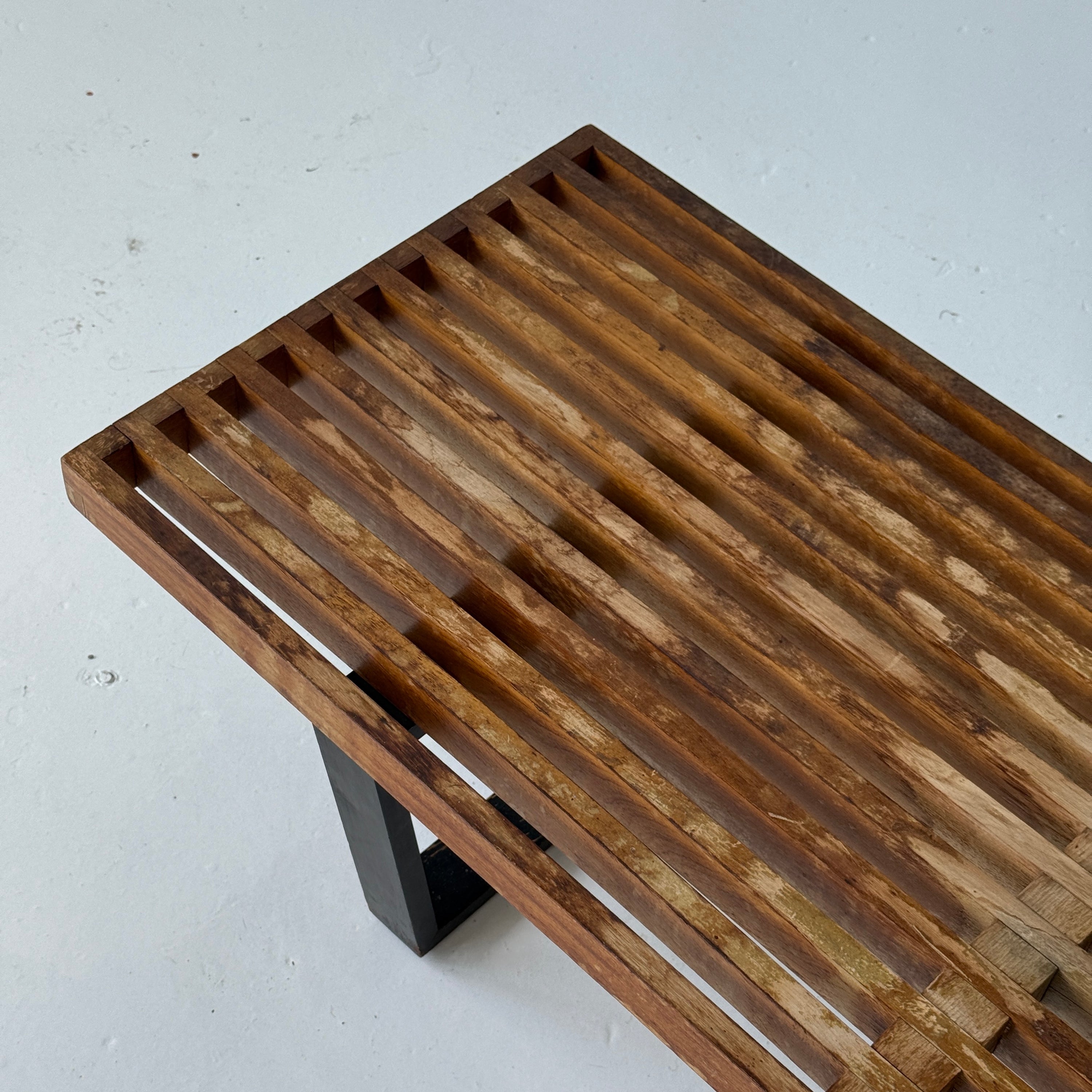 Nelson Slat Bench by George Nelson for Herman Miller