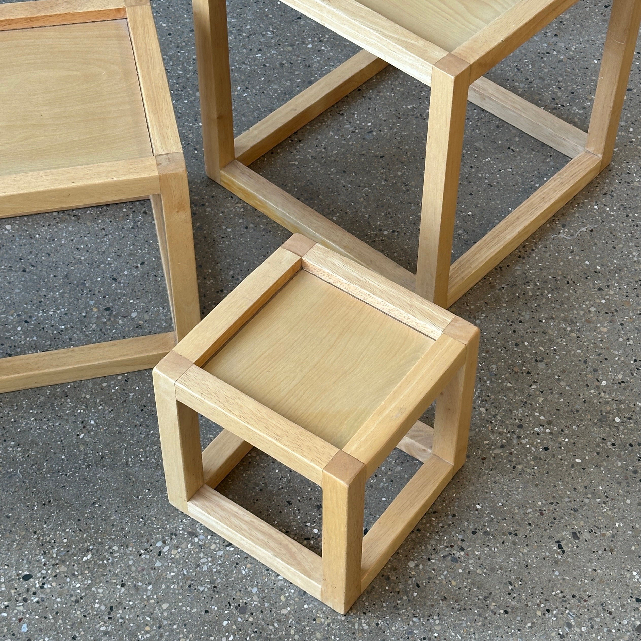 Modular Modern Stacking Tables