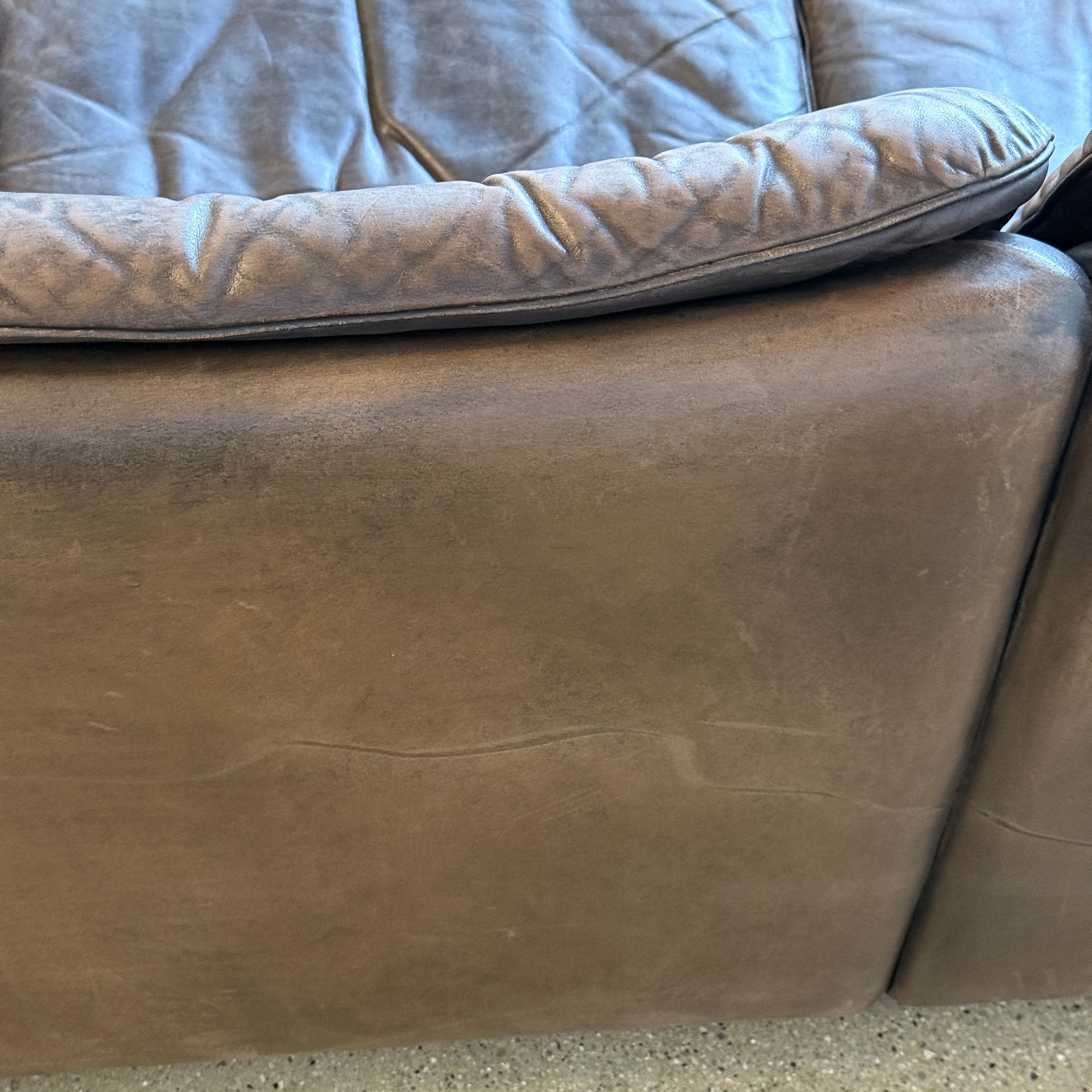 DS-66 Leather Sofa by De Sede