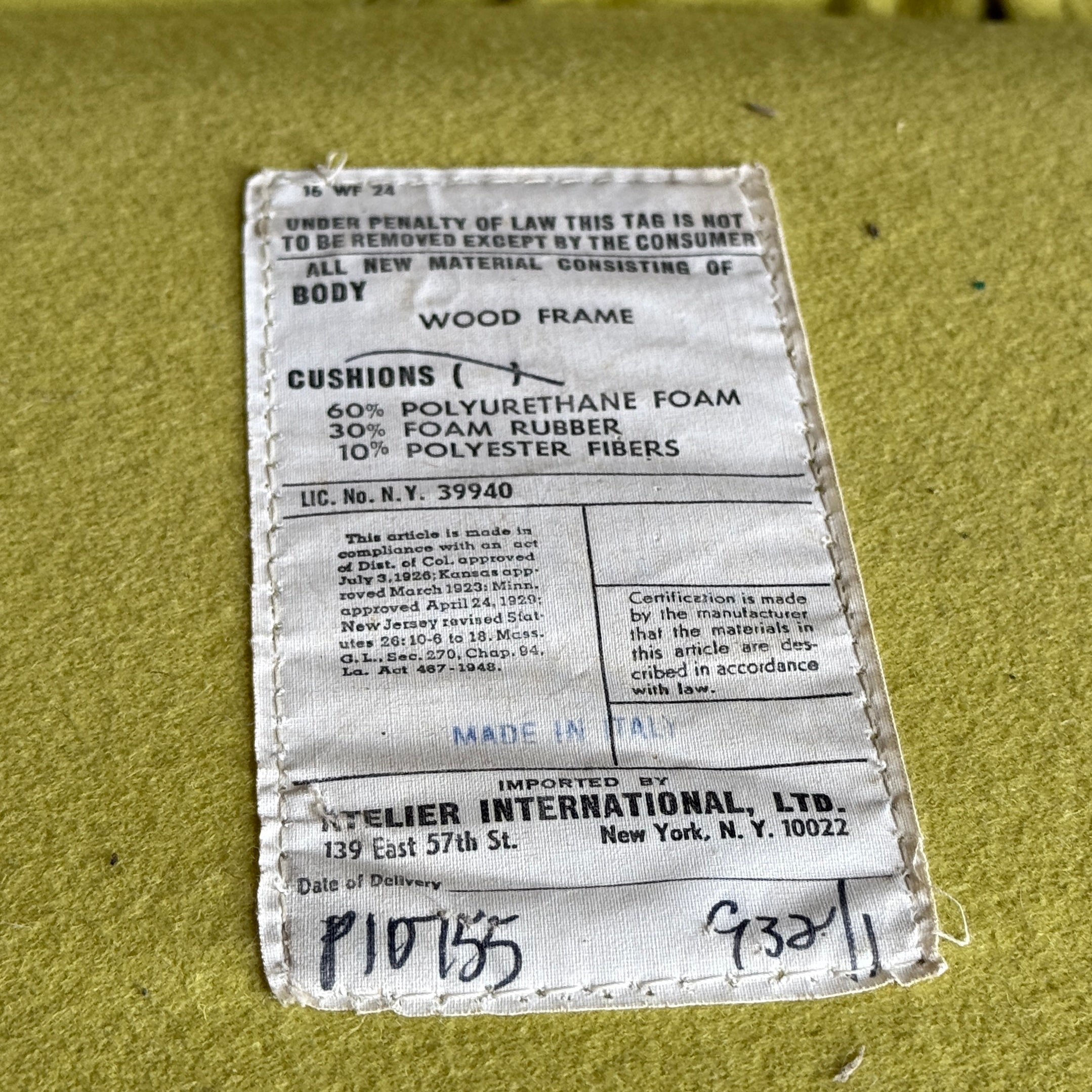 932 Quartet Sofa by Mario Bellini for Cassina