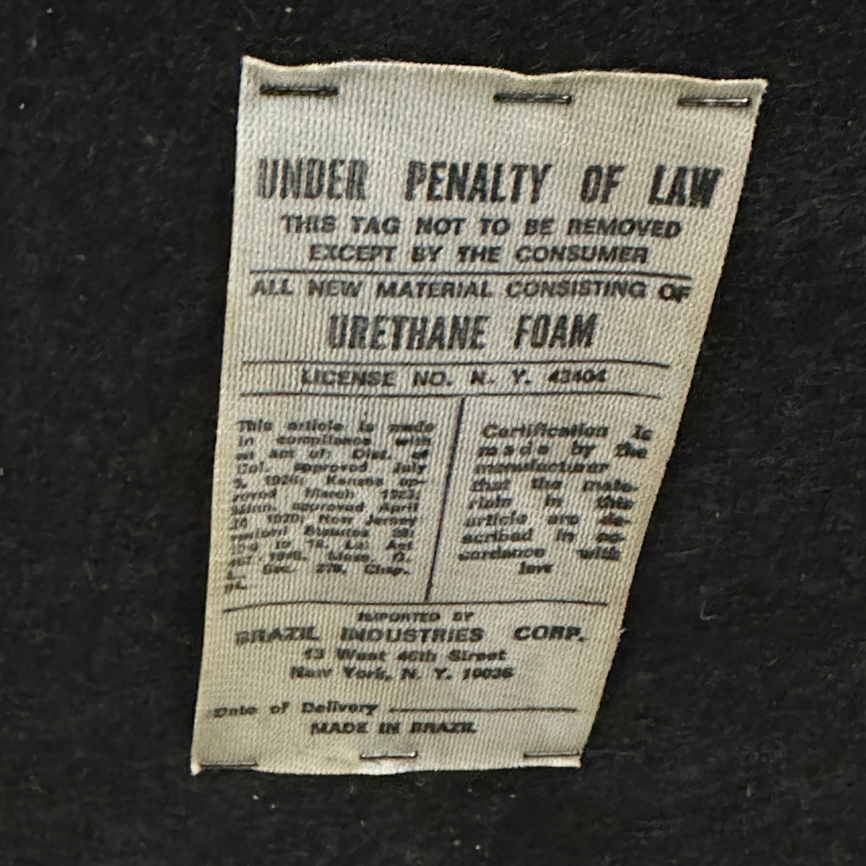 Brazilian Modular Leather Sofa/Chairs by Percival Lafer