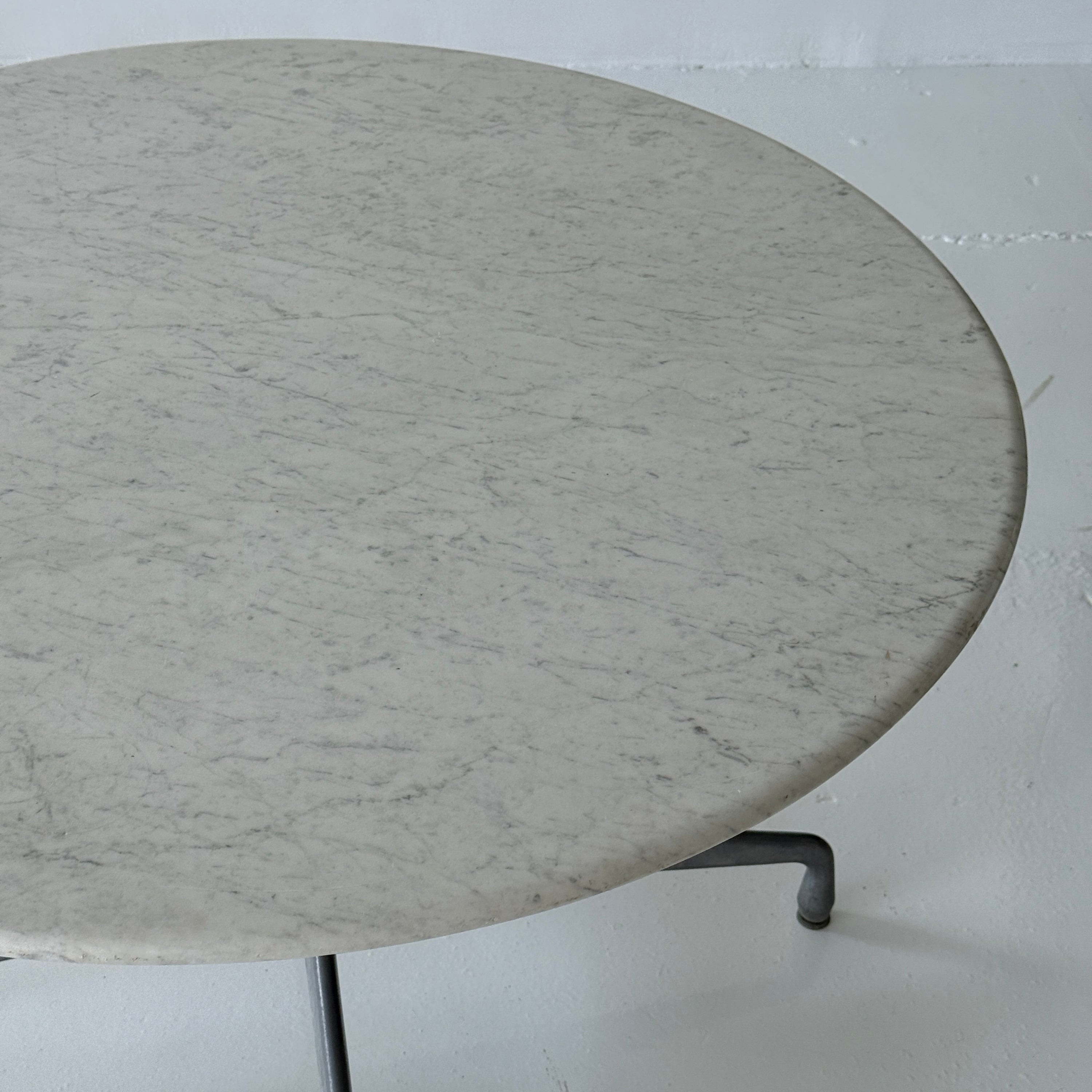 Original Marble Aluminum Group Table by Charles and Ray Eames for Herman Miller
