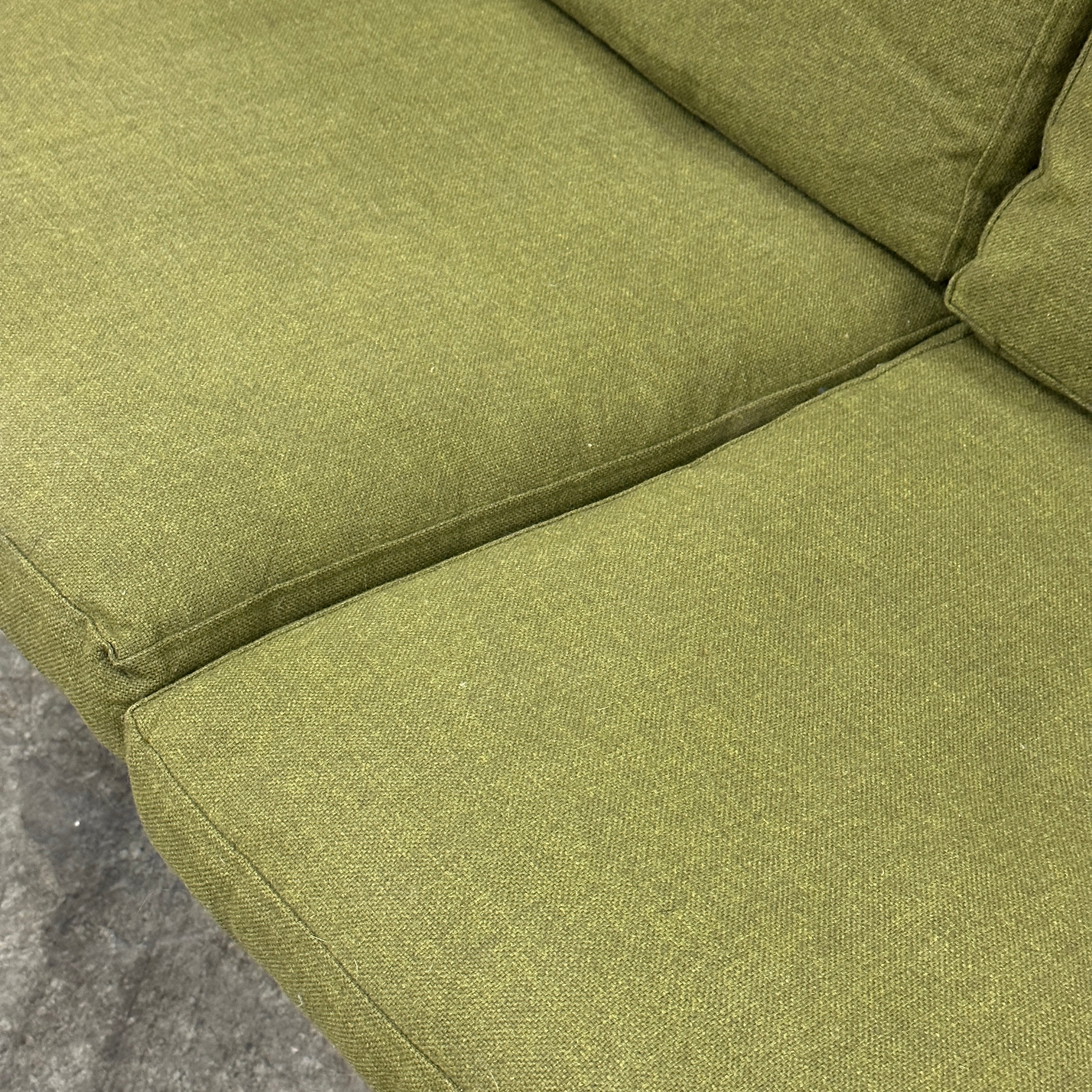 Danish Wood Frame Sofa Attributed to Børge Mogensen