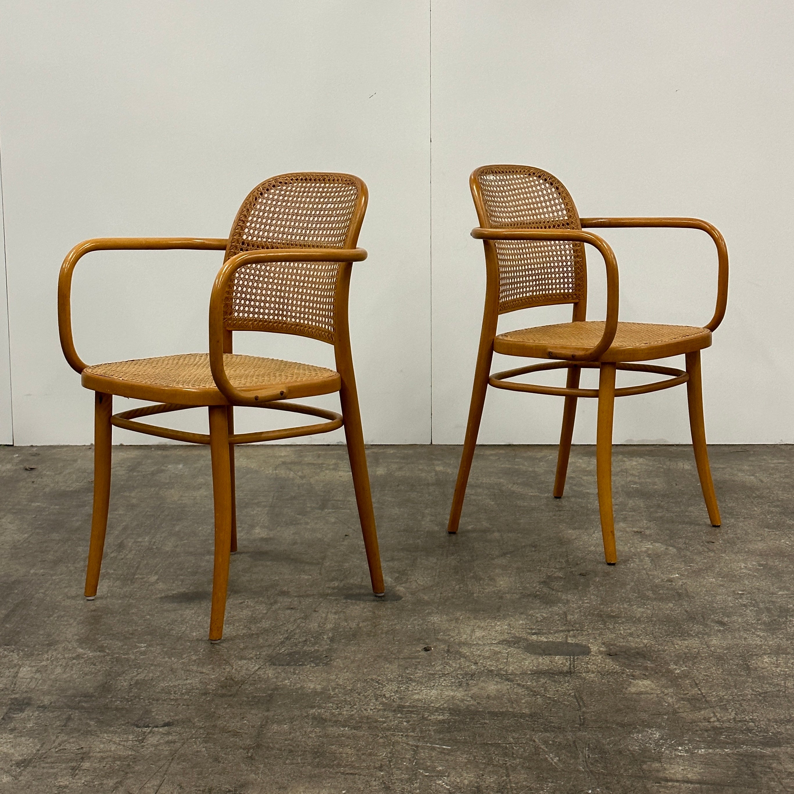 No.811 “Prague” Chairs by Josef Hoffman for Thonet